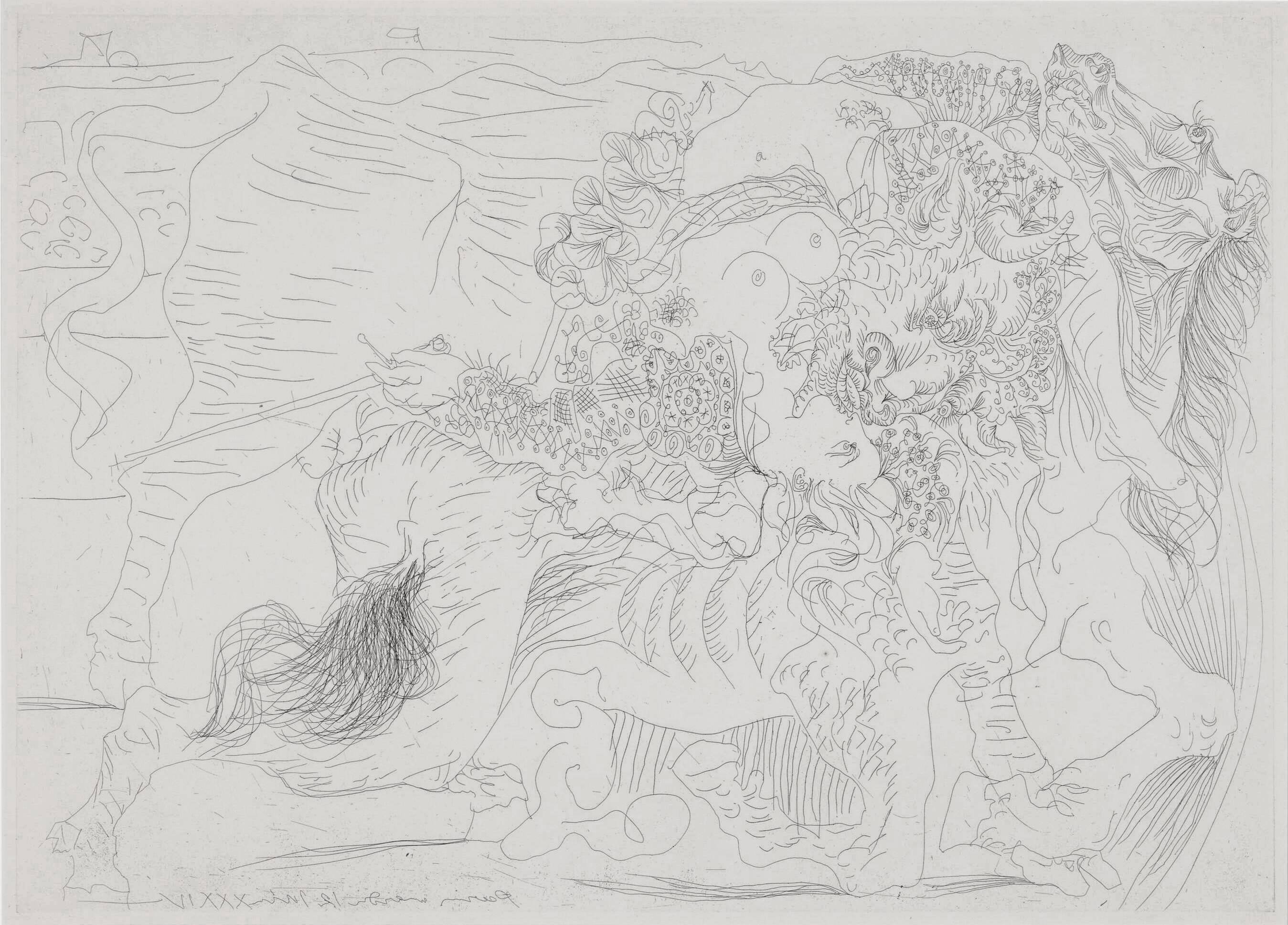 Pablo Picasso - Femme Torero I, 1934