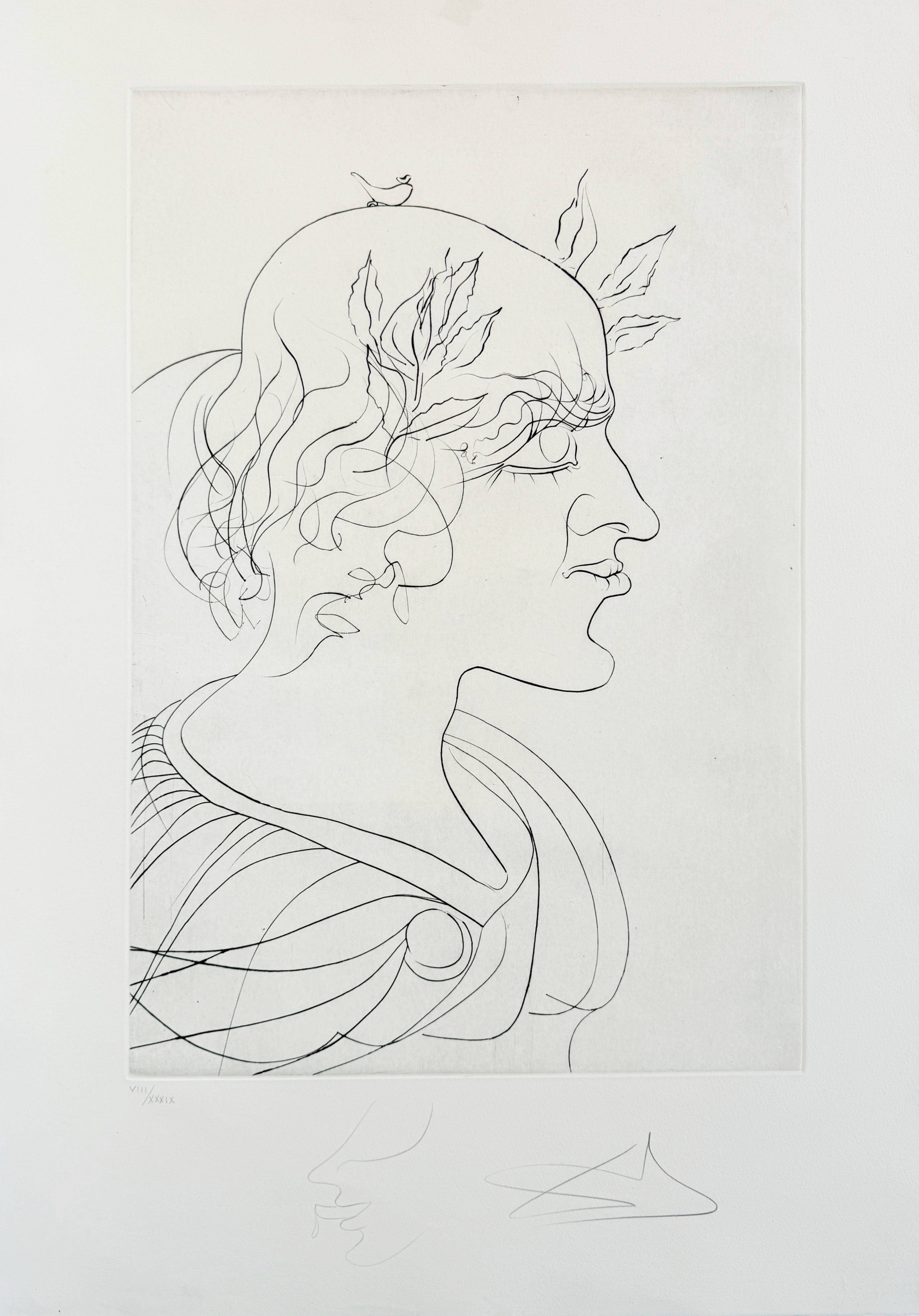 Salvador Dali - Trajan, 1973