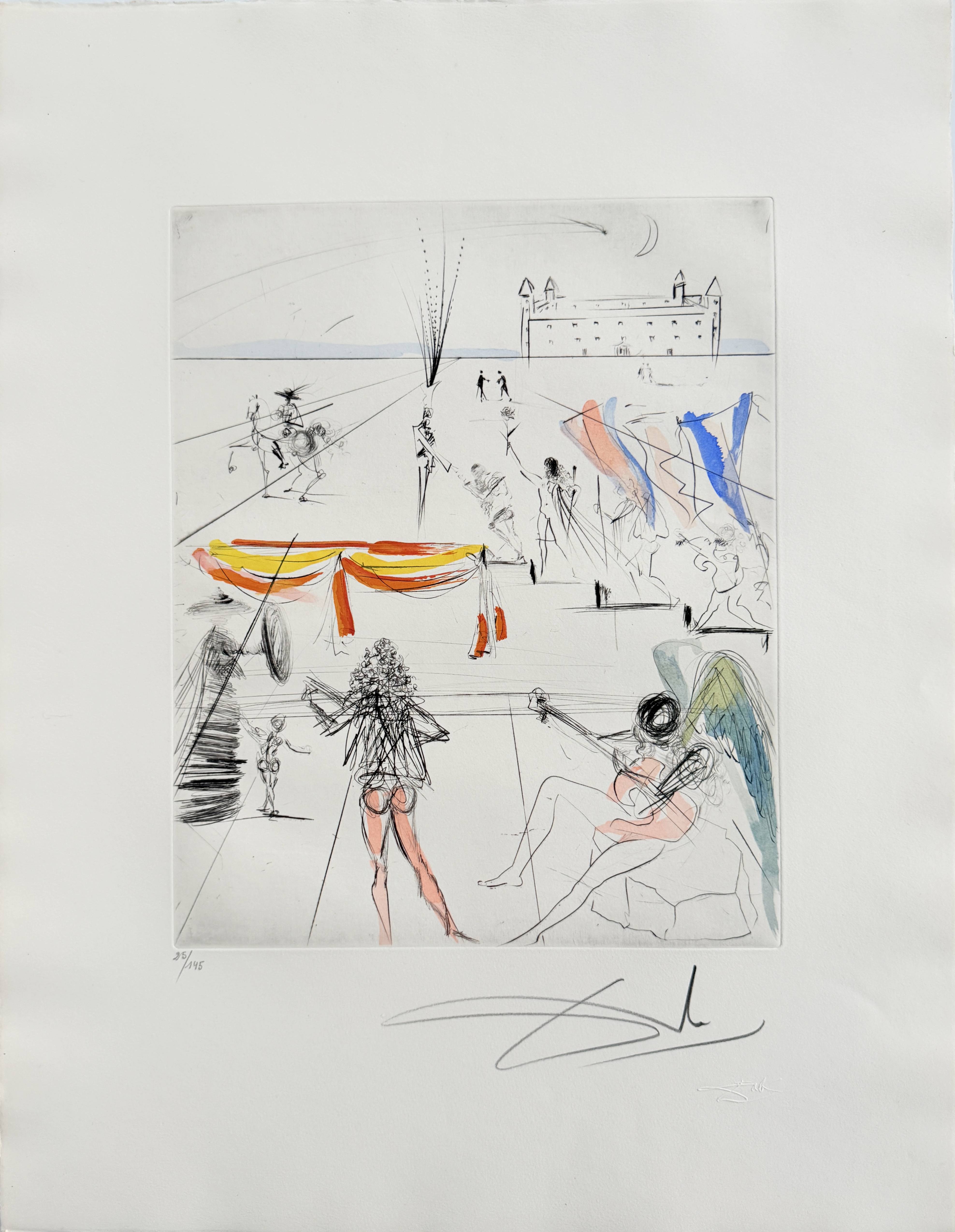 Salvador Dali - St Jacques de Compostelle (Santiago de Compostela), 1969