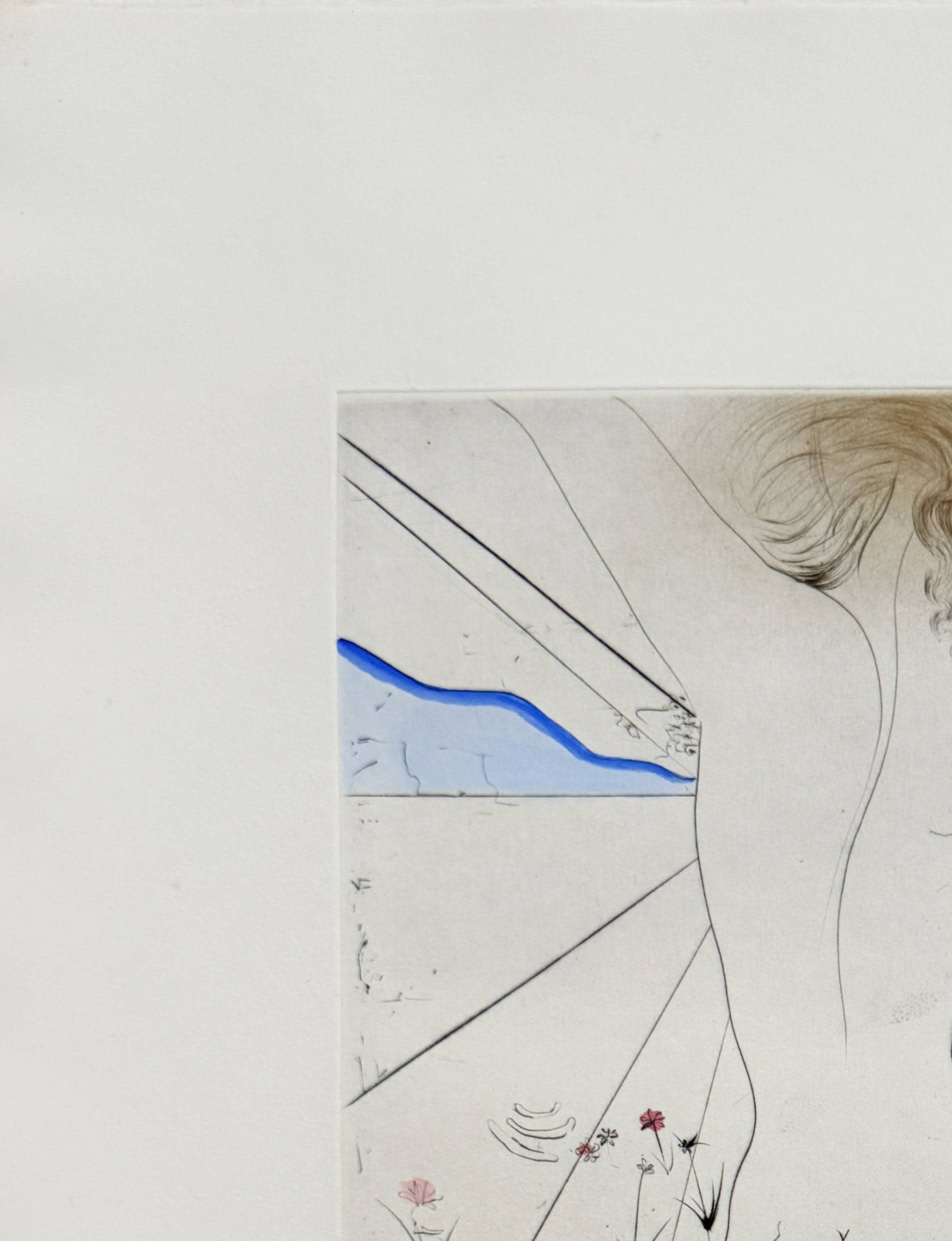 Salvador Dali - Nu à la jarretière (Nude with Garter), 1969 - Image 3