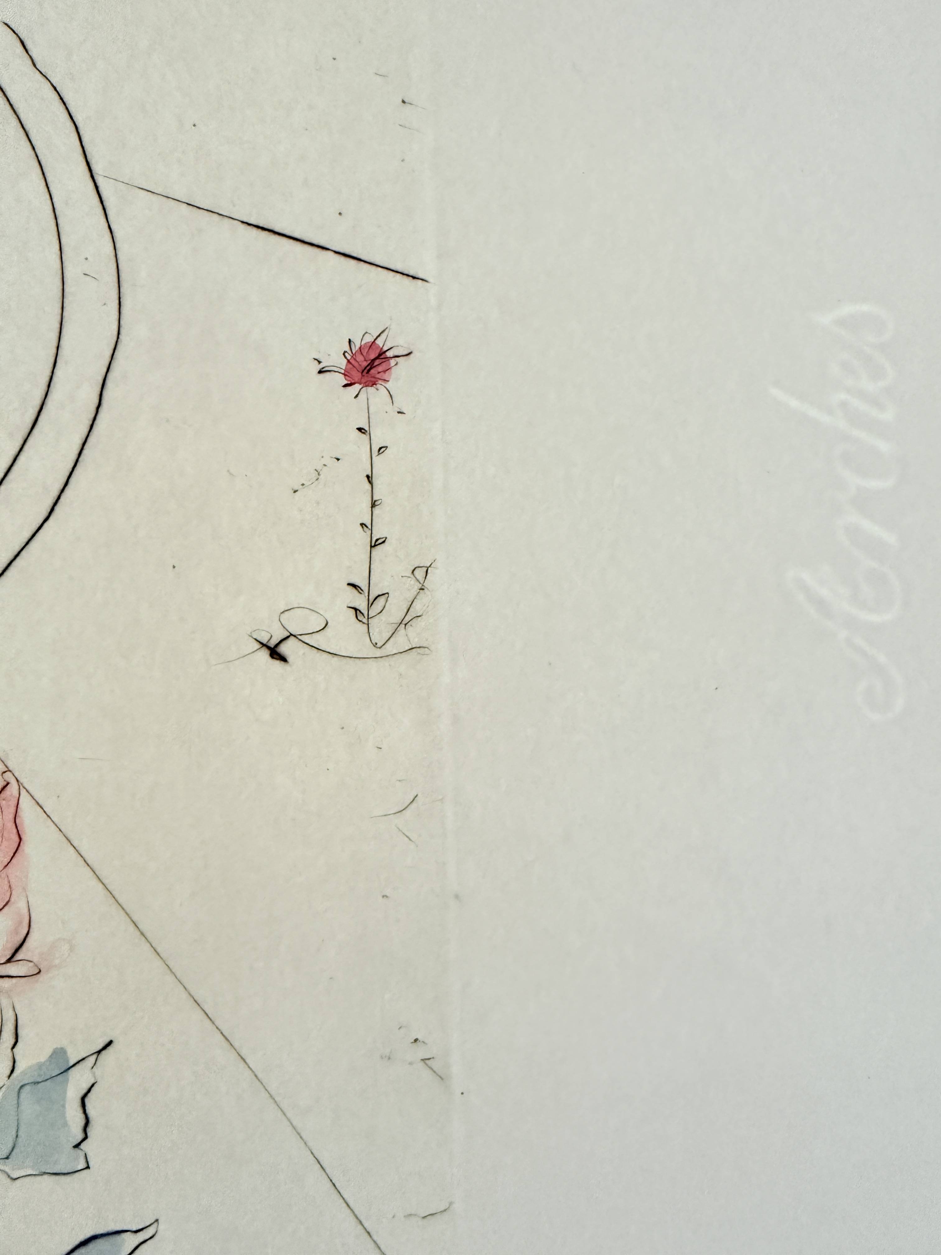 Salvador Dali - Nu à la jarretière (Nude with Garter), 1969 - Image 2