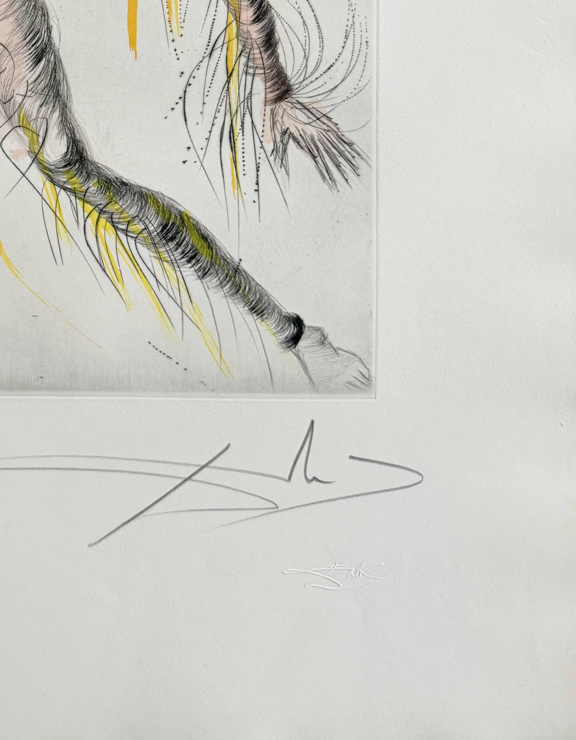 Salvador Dali - Le Cosmonaute (The Cosmonaut), 1969 - Image 6