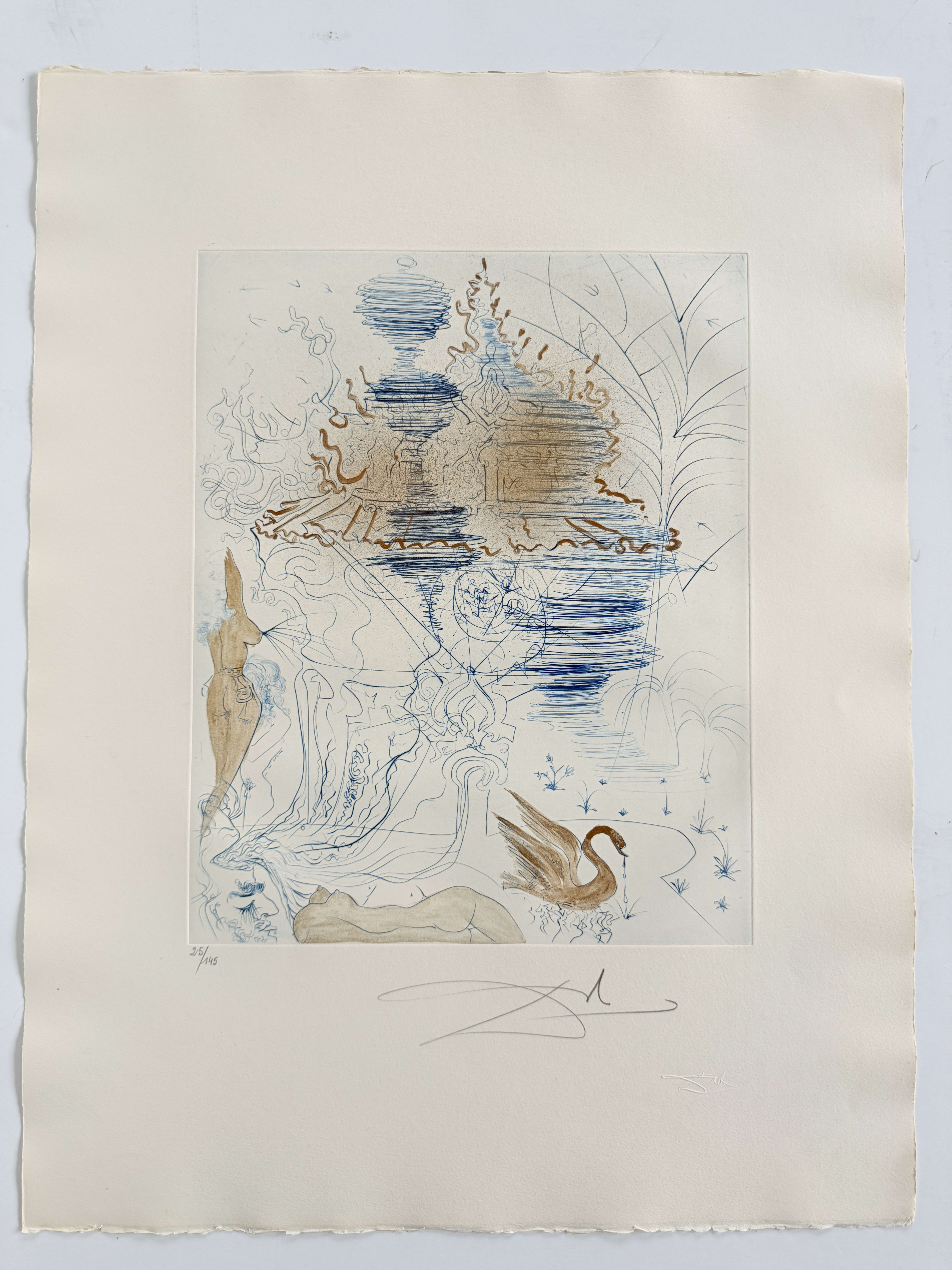 Salvador Dali - La Pagode (The Pagoda), 1969 - Image 7