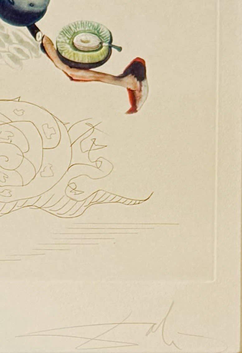 Salvador Dali - Prunier hâtif (Hurrying Plum-tree), 1969 - Image 5