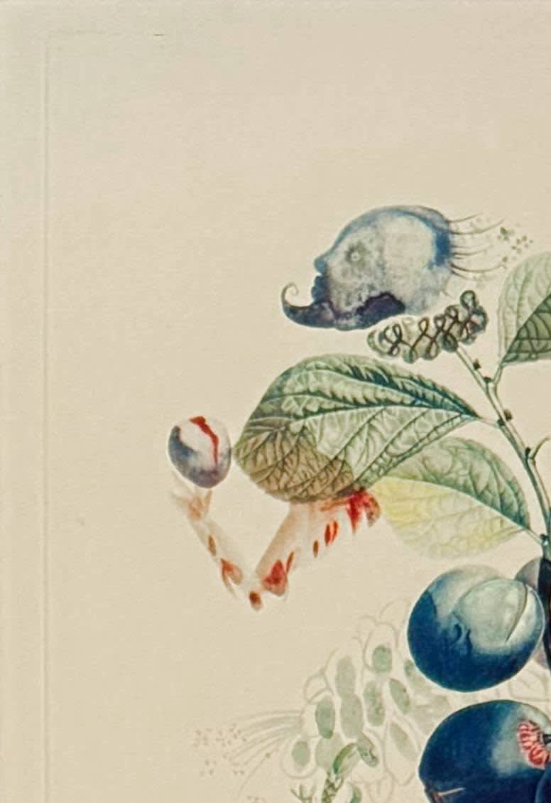 Salvador Dali - Prunier hâtif (Hurrying Plum-tree), 1969 - Image 2