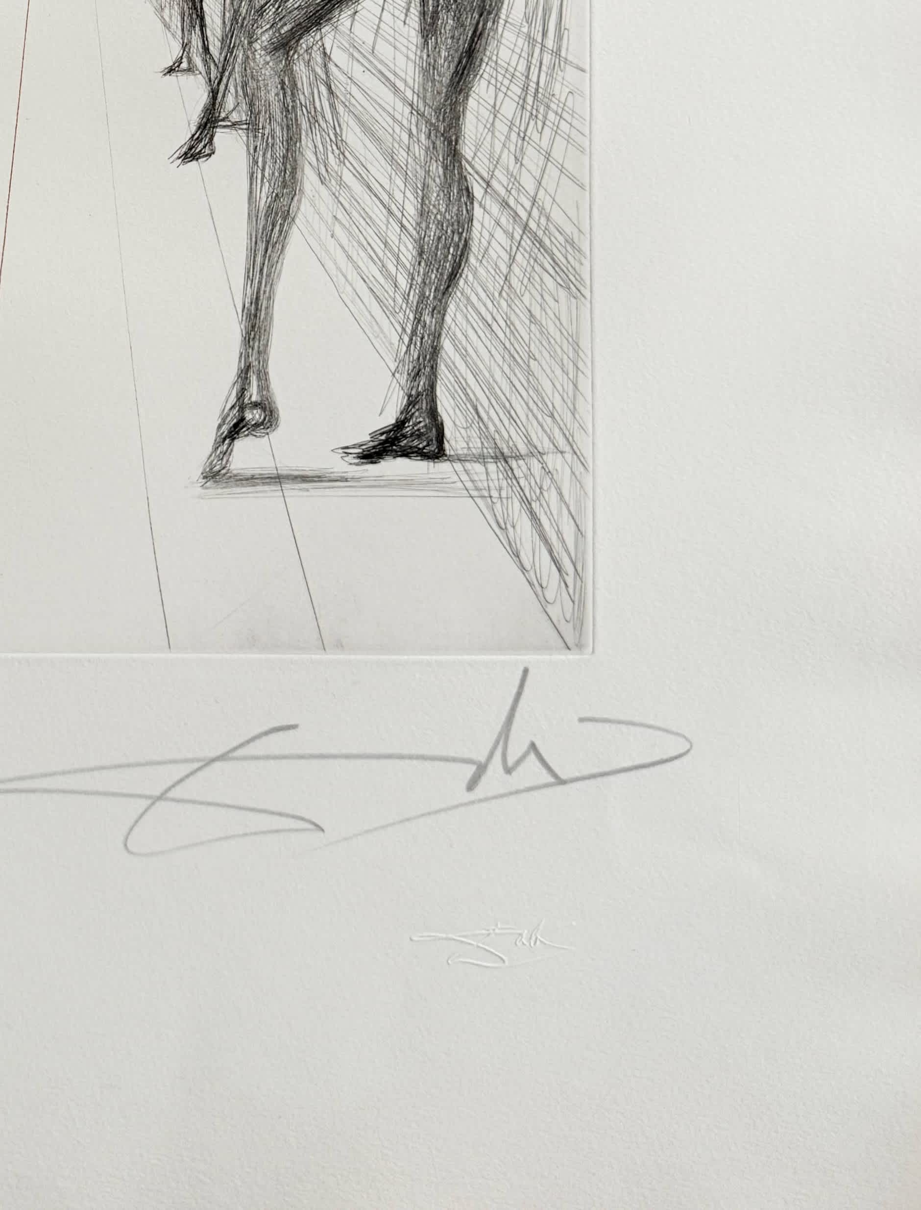 Salvador Dali - Corridor de Kathmandou (Katmandu Corridor), 1969 - Image 6