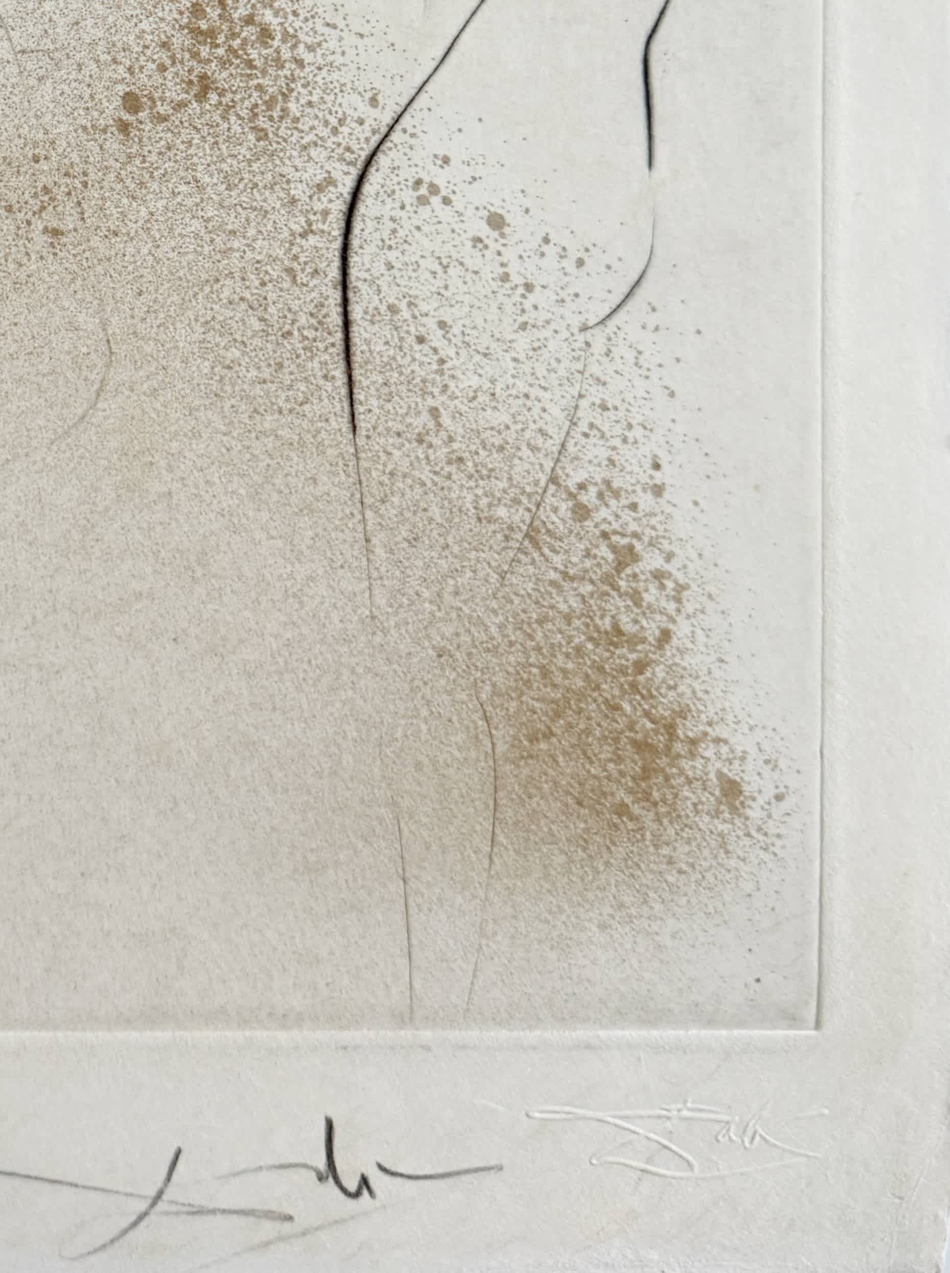 Salvador Dali - Sorcière au Balai (Witch on Broom), 1969 - Image 5