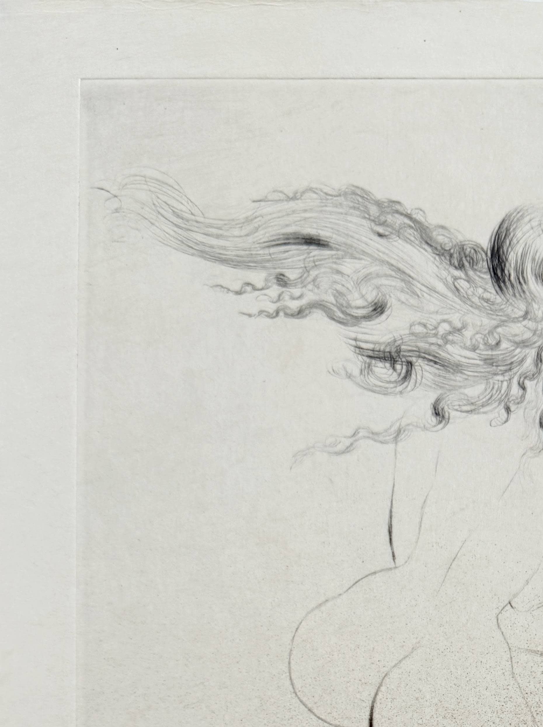 Salvador Dali - Sorcière au Balai (Witch on Broom), 1969 - Image 2