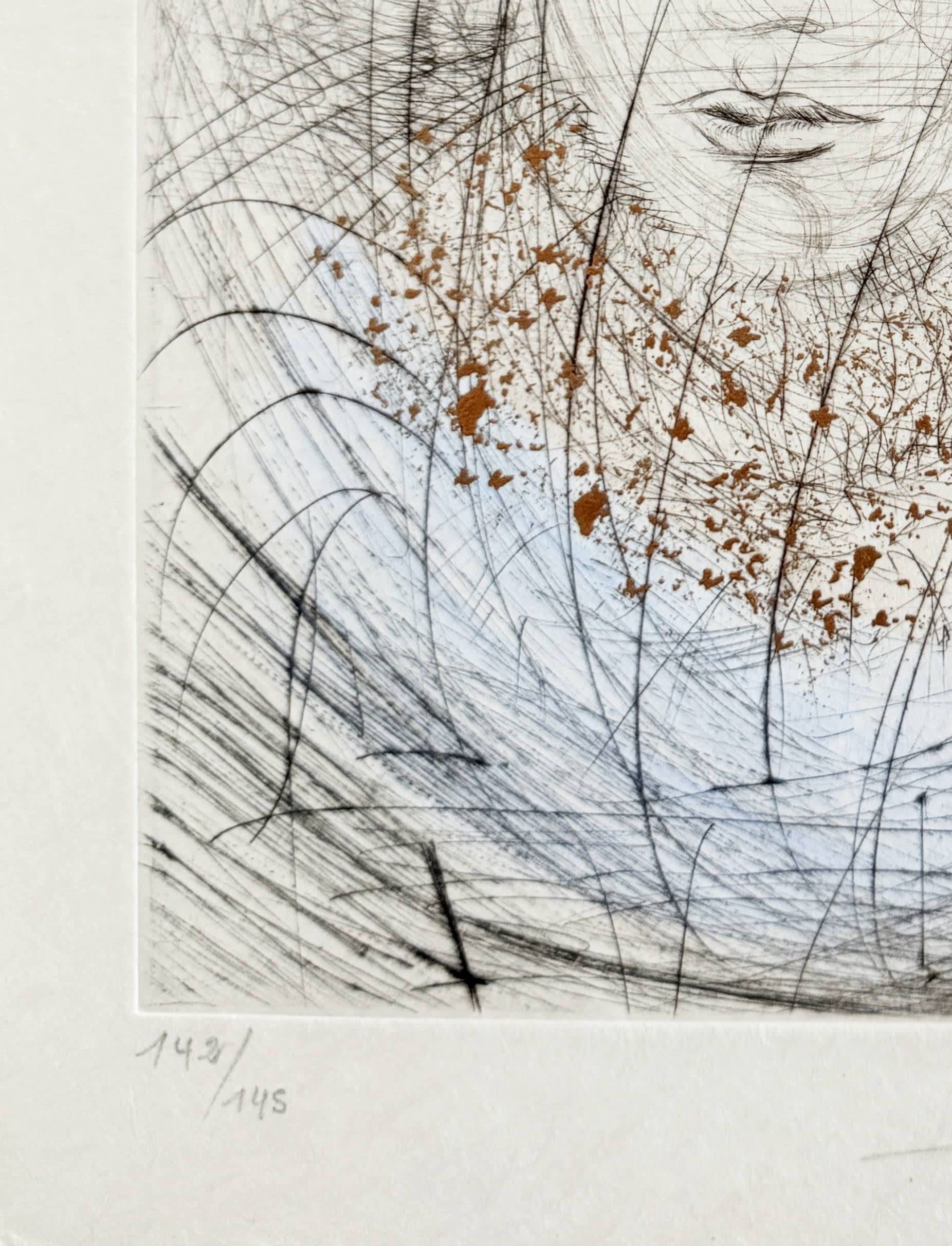 Salvador Dali - Portrait de Marguerite (Portrait of Marguerite), 1969 - Image 5