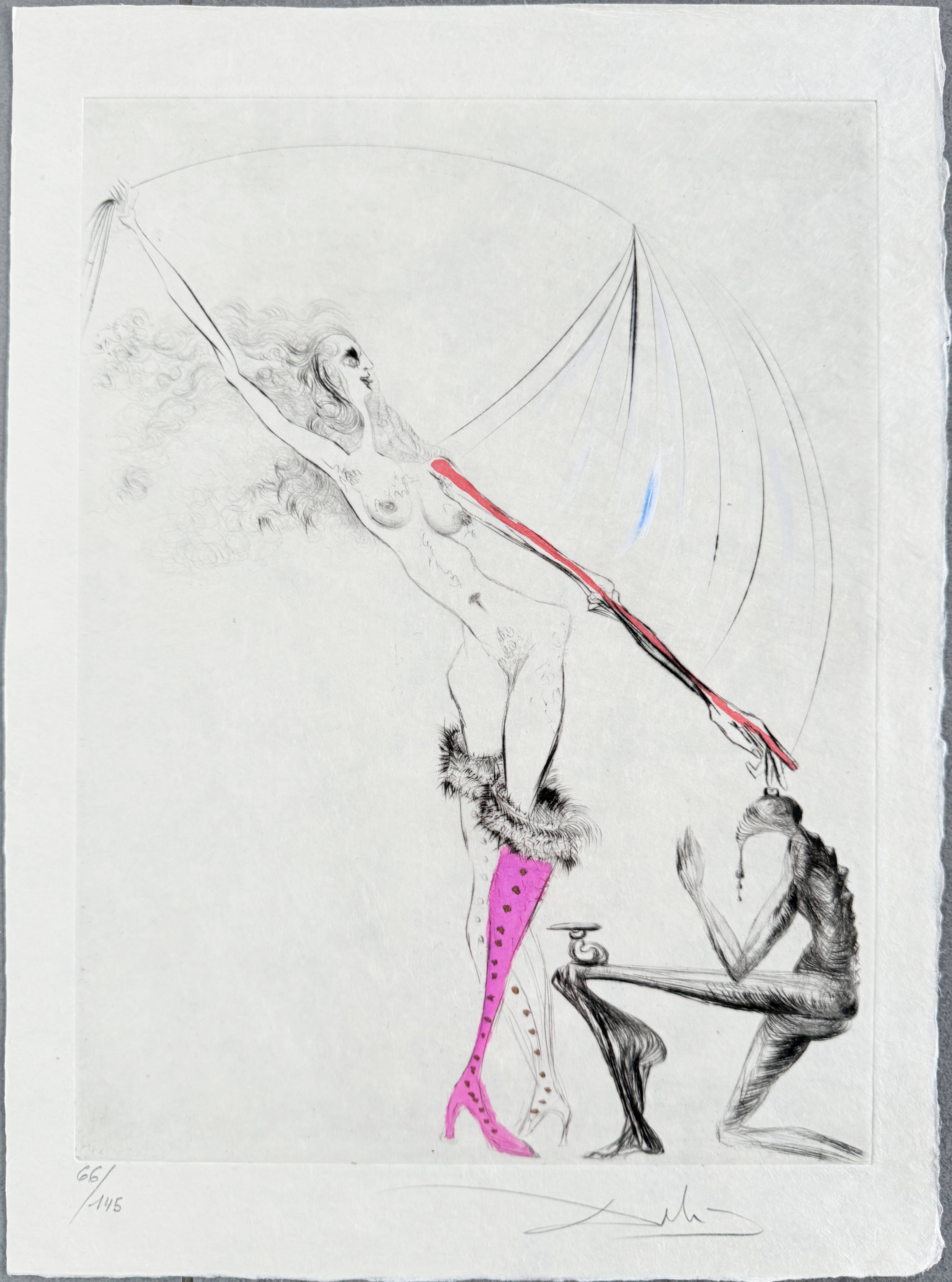 Salvador Dali - La Botte violette, 1969 - Image 6