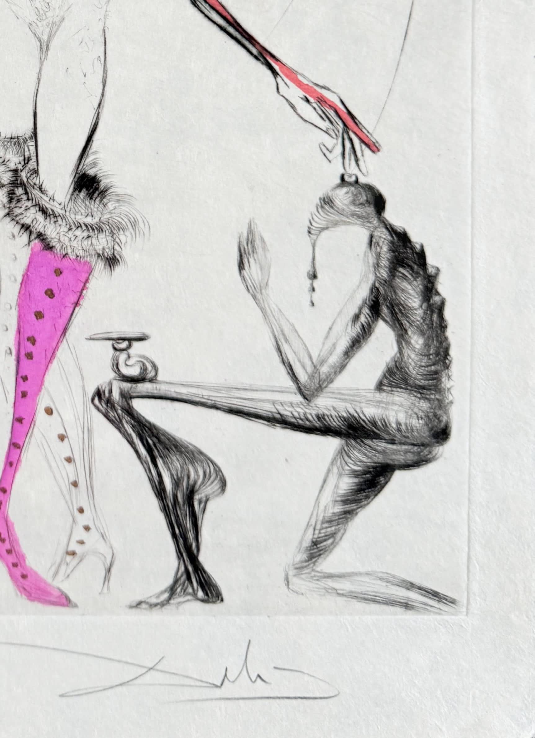 Salvador Dali - La Botte violette, 1969 - Image 5