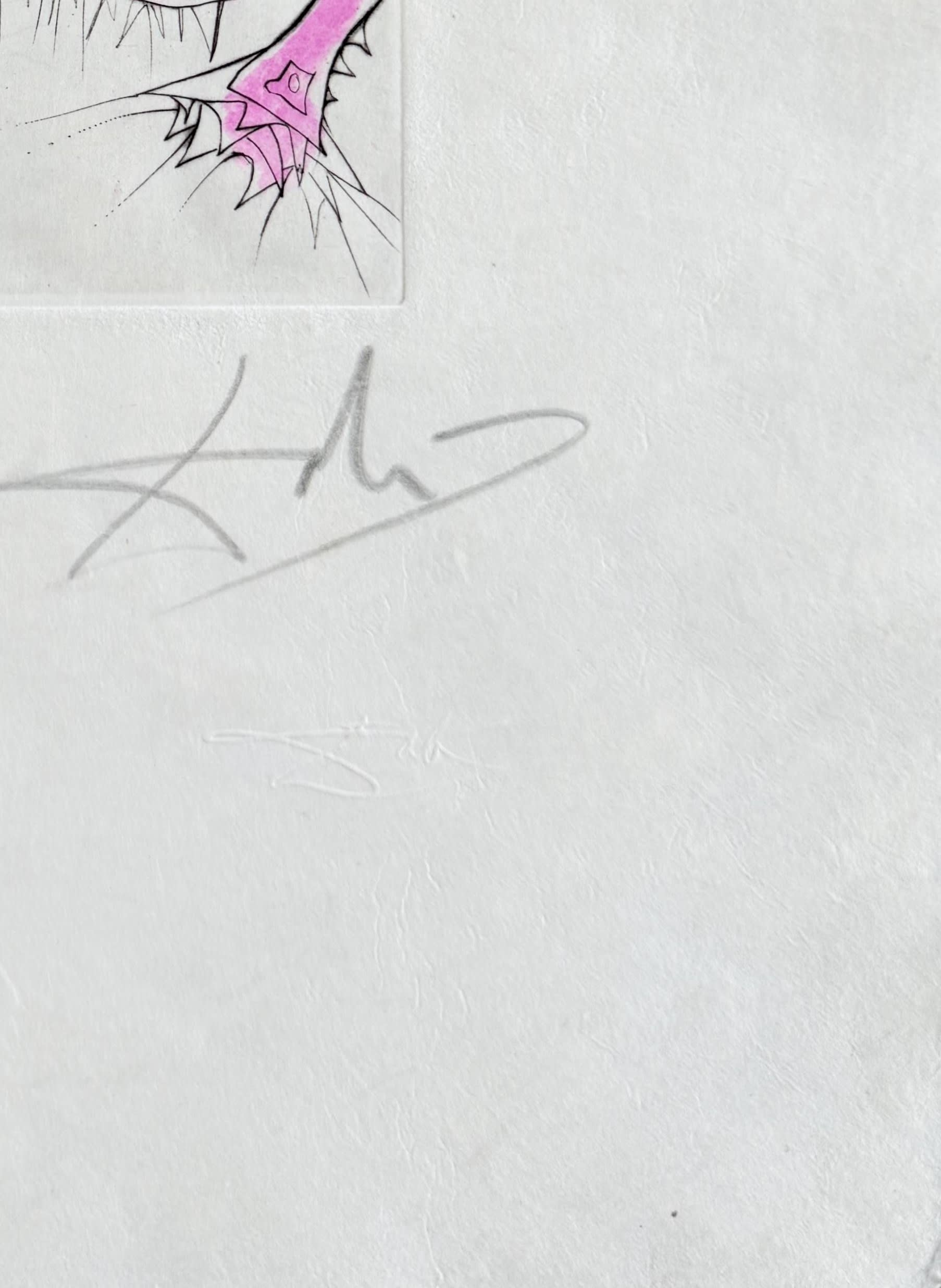 Salvador Dali - Homme baisant la chaussure, 1969 - Image 5