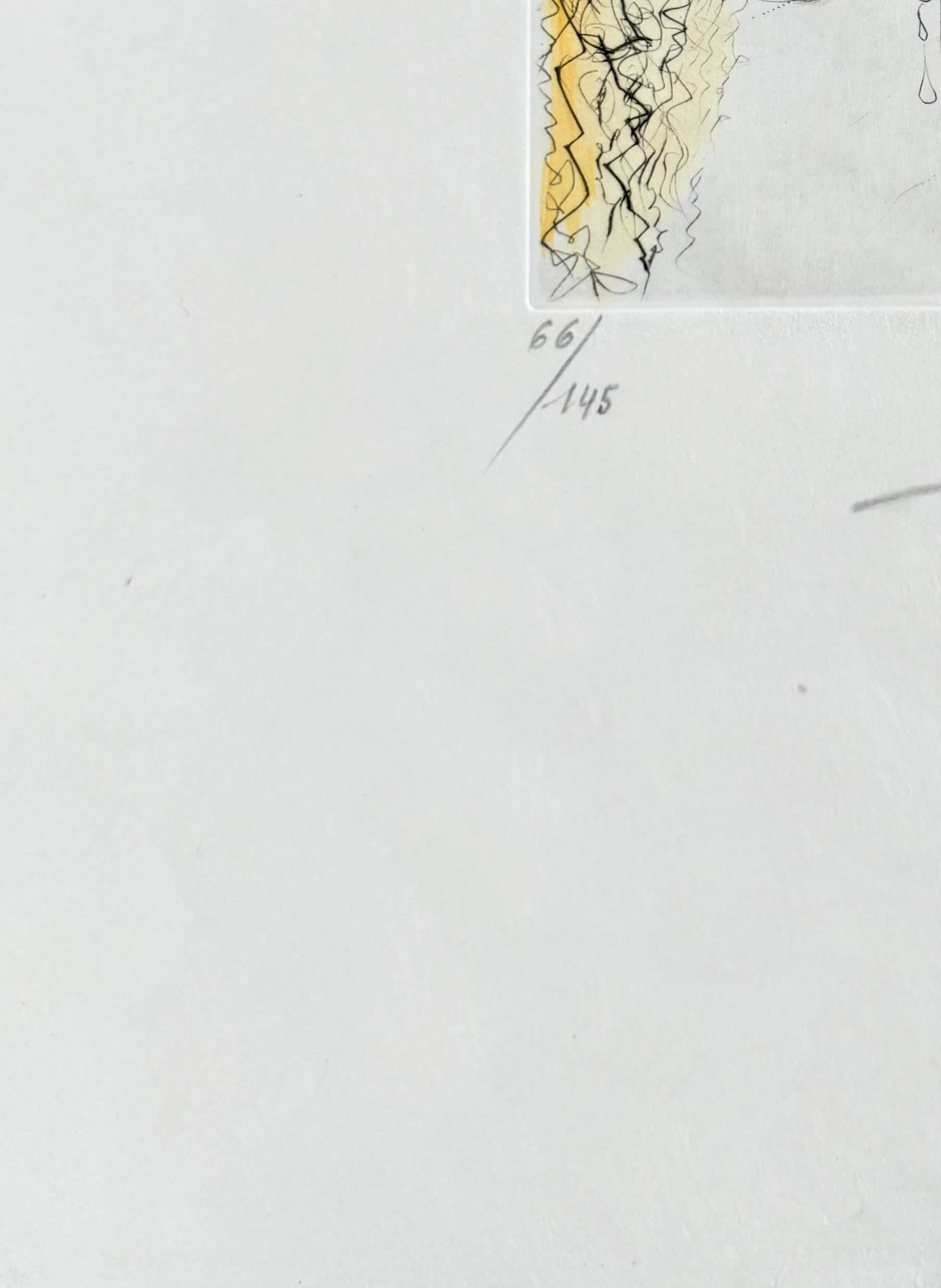 Salvador Dali - Homme baisant la chaussure, 1969 - Image 4