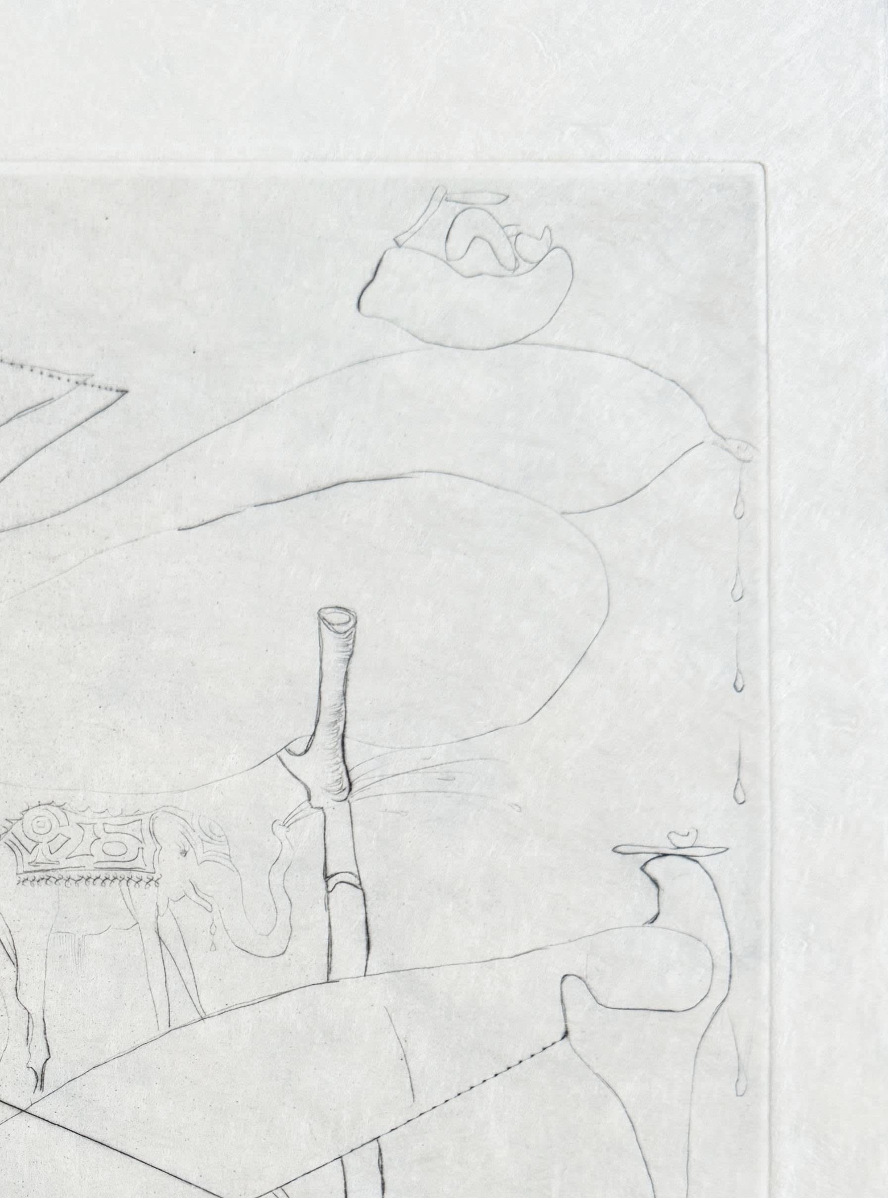 Salvador Dali - Femme à le béquille, 1969 - Image 3