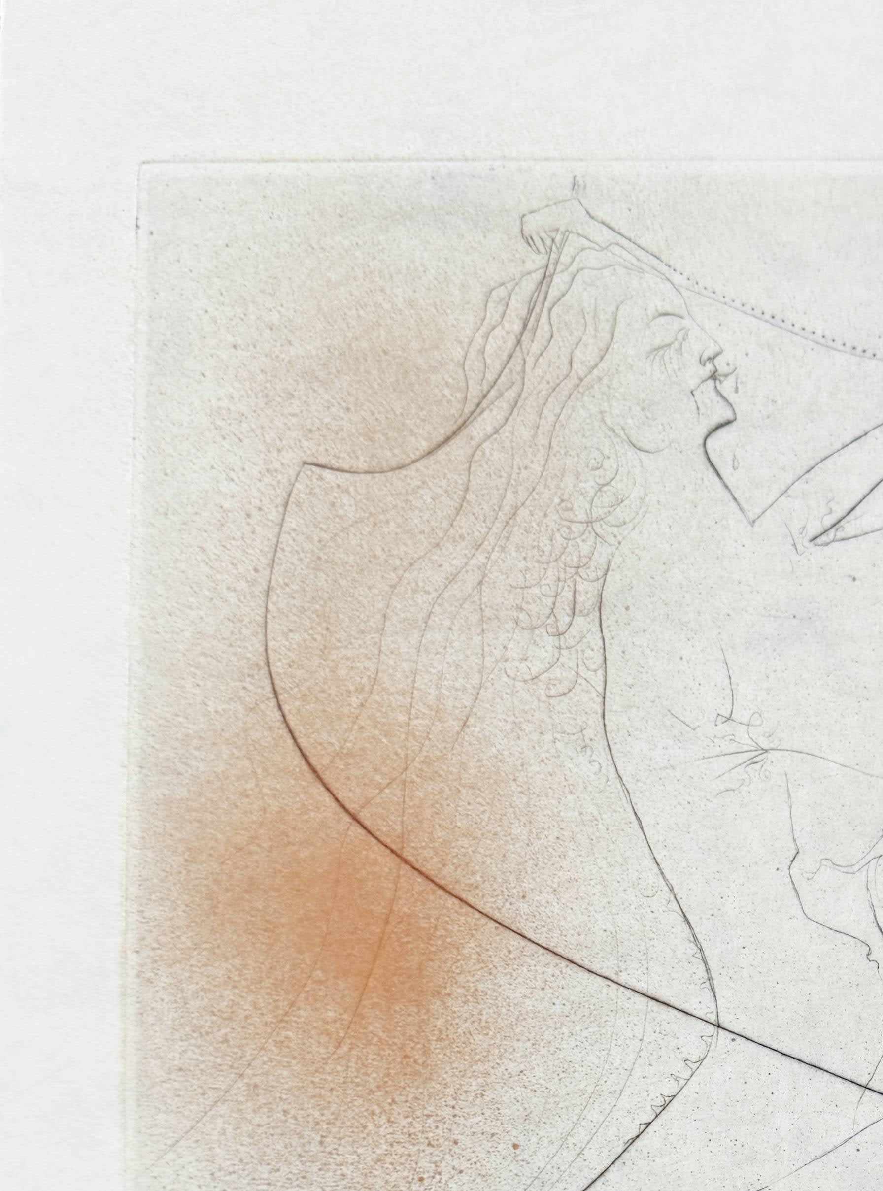 Salvador Dali - Femme à le béquille, 1969 - Image 2