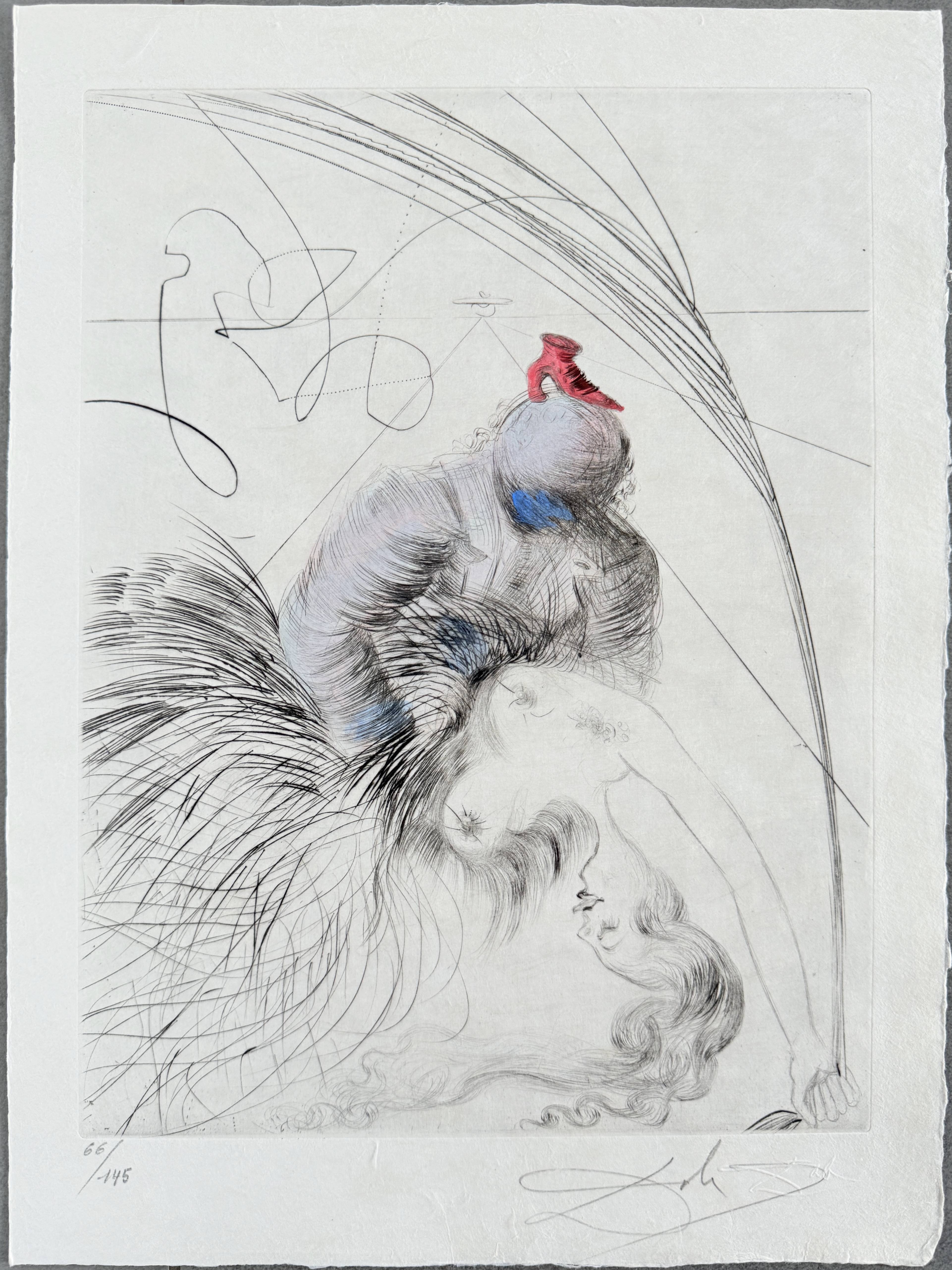 Salvador Dali - Femme à la chaussure, 1969 - Image 6