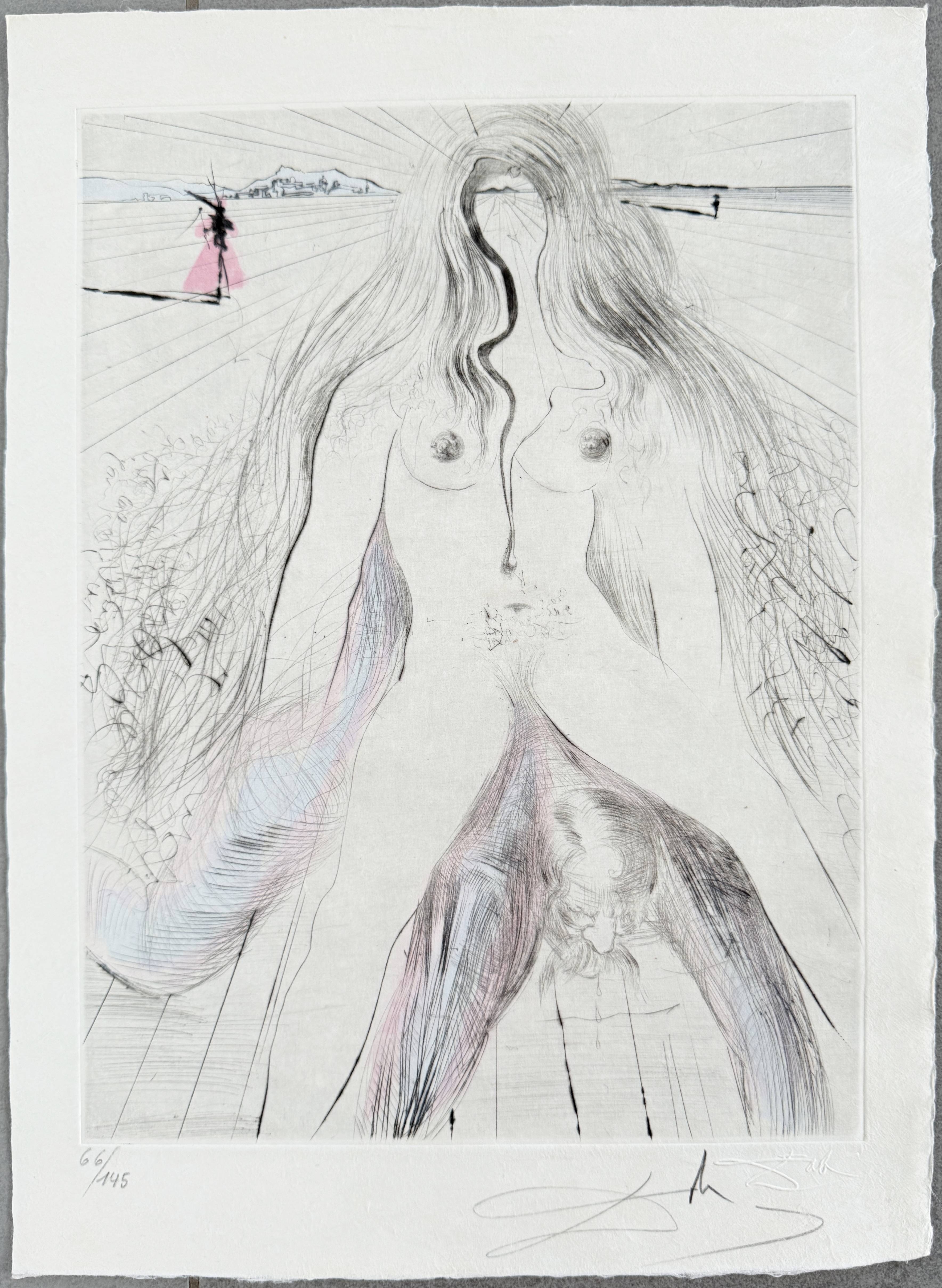 Salvador Dali - Femme à cheval, 1969 - Image 6