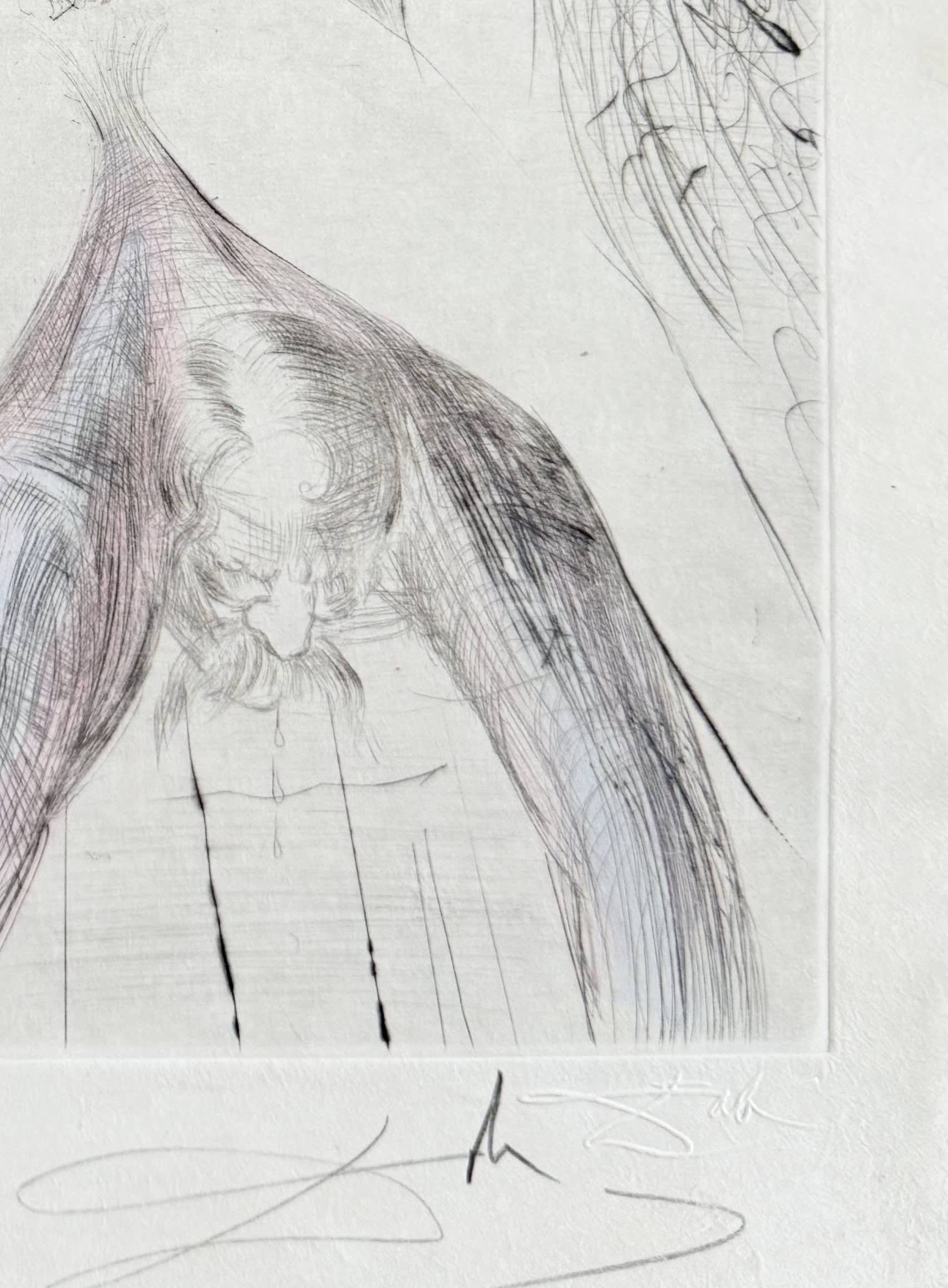 Salvador Dali - Femme à cheval, 1969 - Image 5