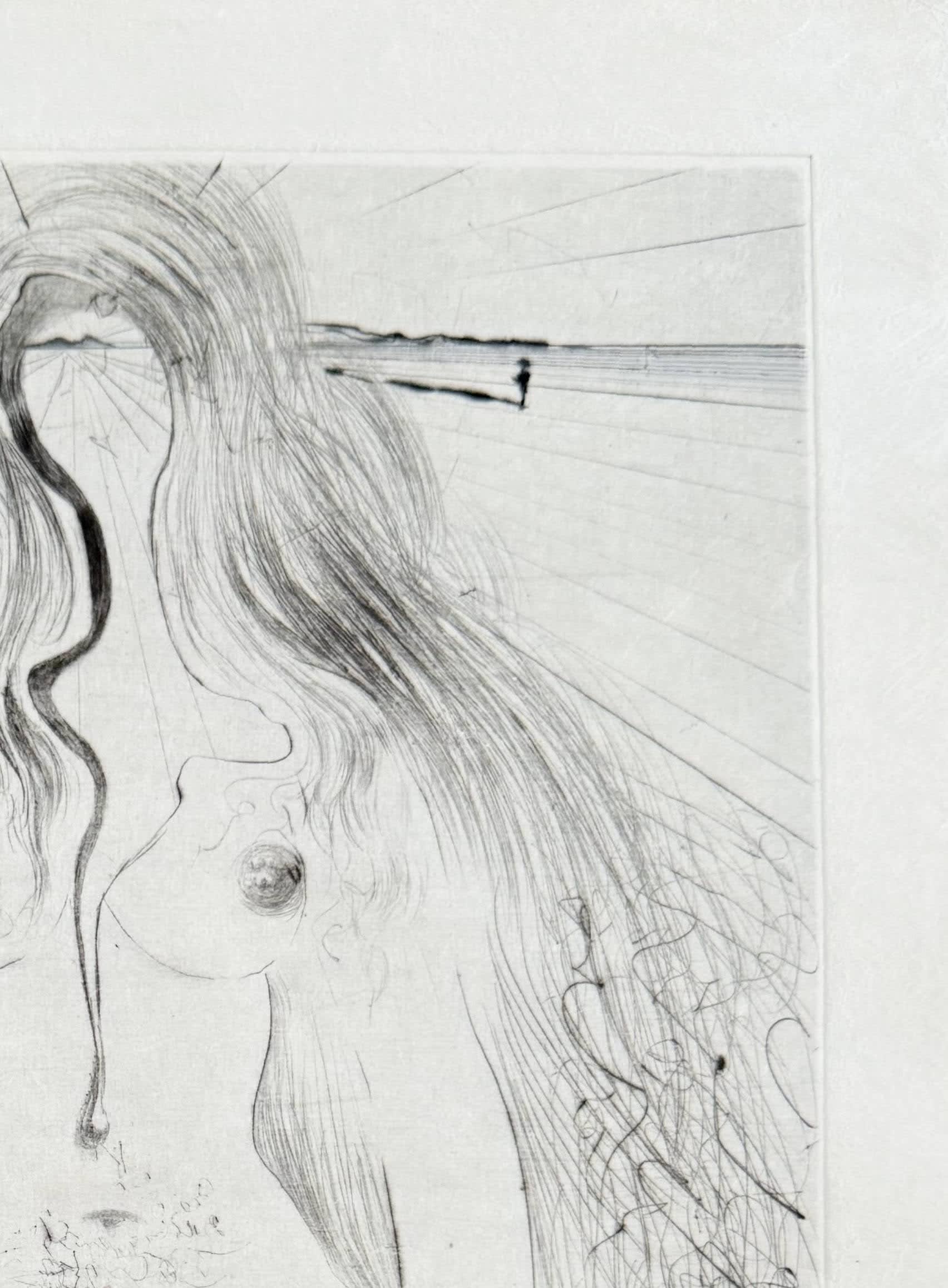 Salvador Dali - Femme à cheval, 1969 - Image 3
