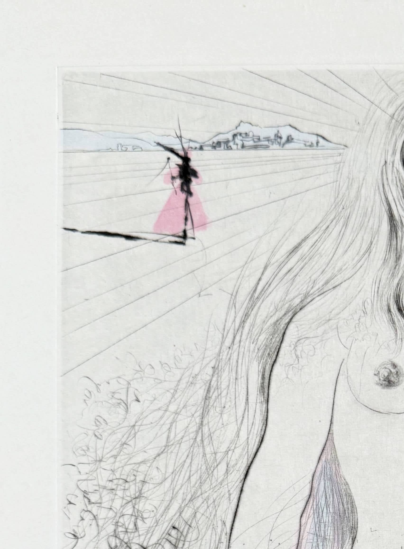 Salvador Dali - Femme à cheval, 1969 - Image 2