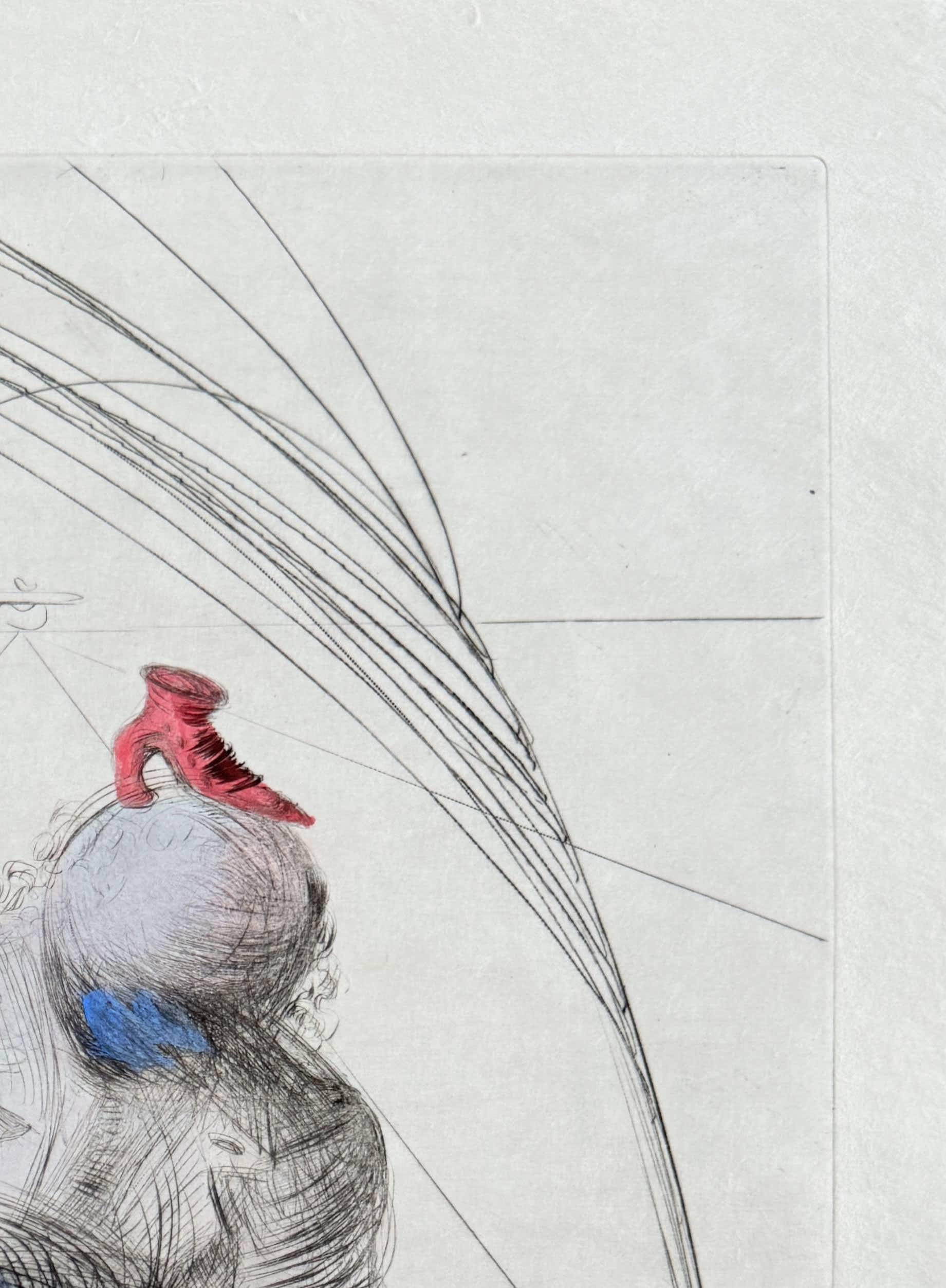 Salvador Dali - Femme à la chaussure, 1969 - Image 3