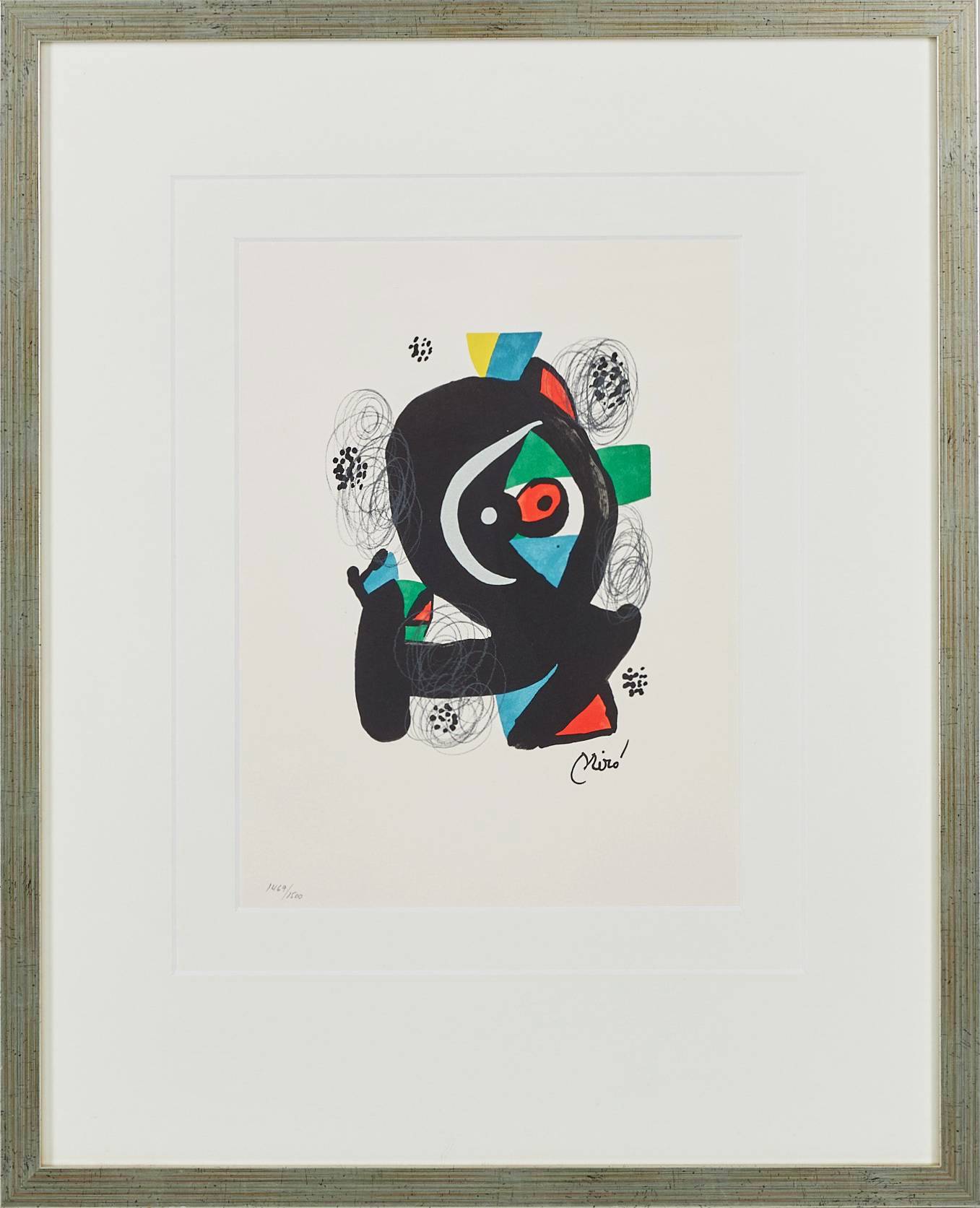 Joan Miro - La Mélodie Acide, Planche II, 1980