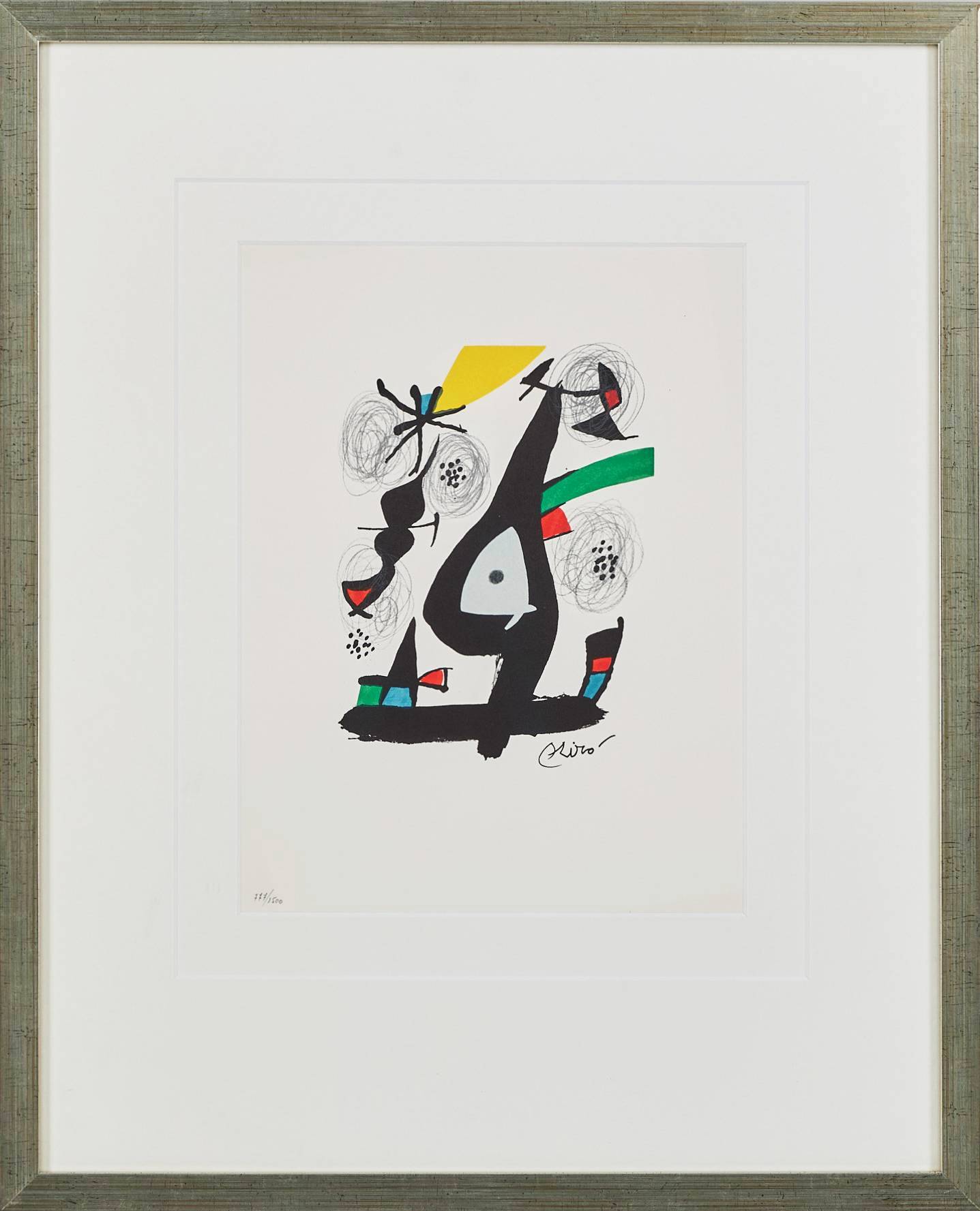 Joan Miro - La Mélodie Acide, Planche I, 1980