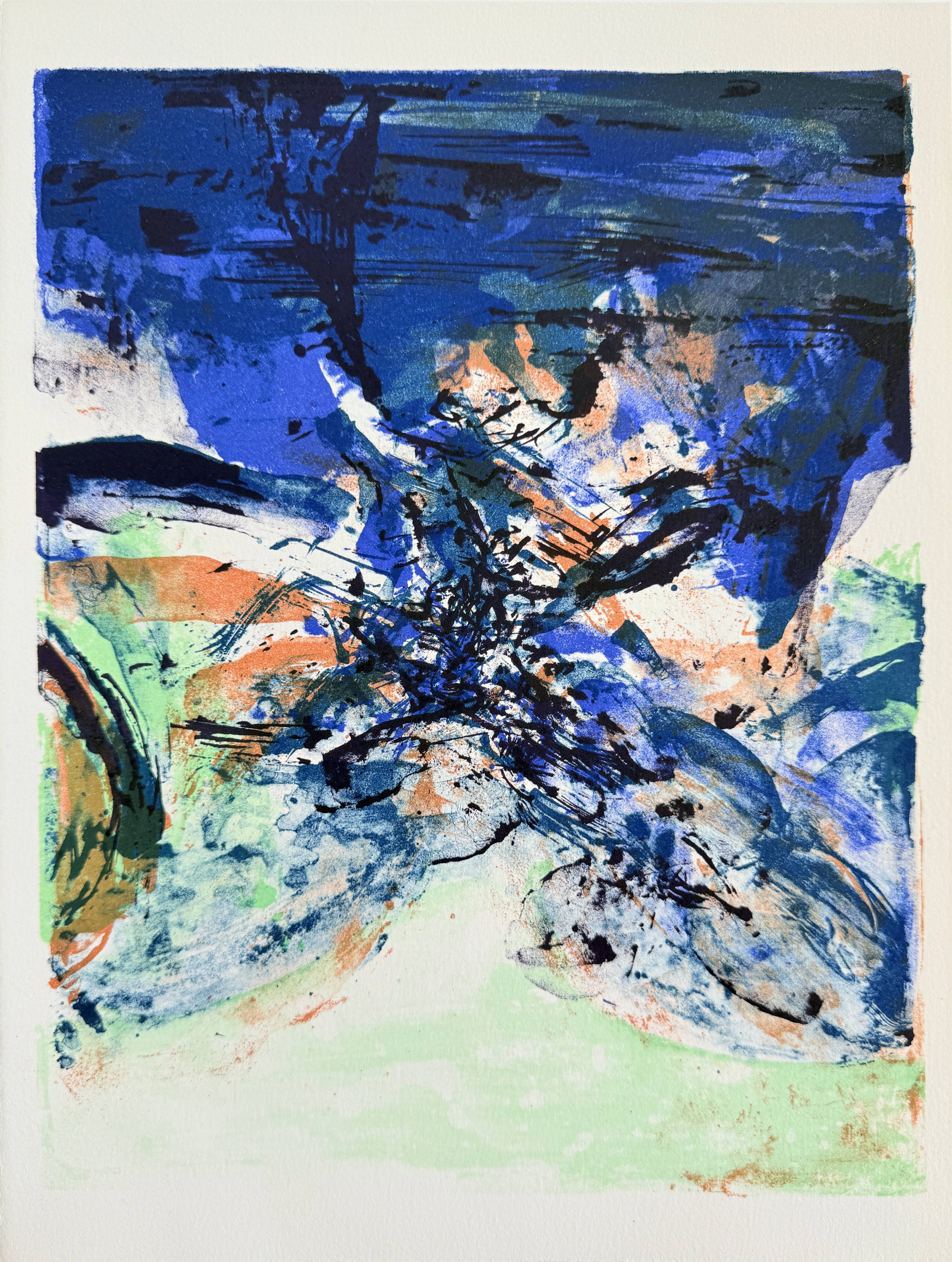 Zao Wou-Ki - Hommage à San Lazzaro, 1975