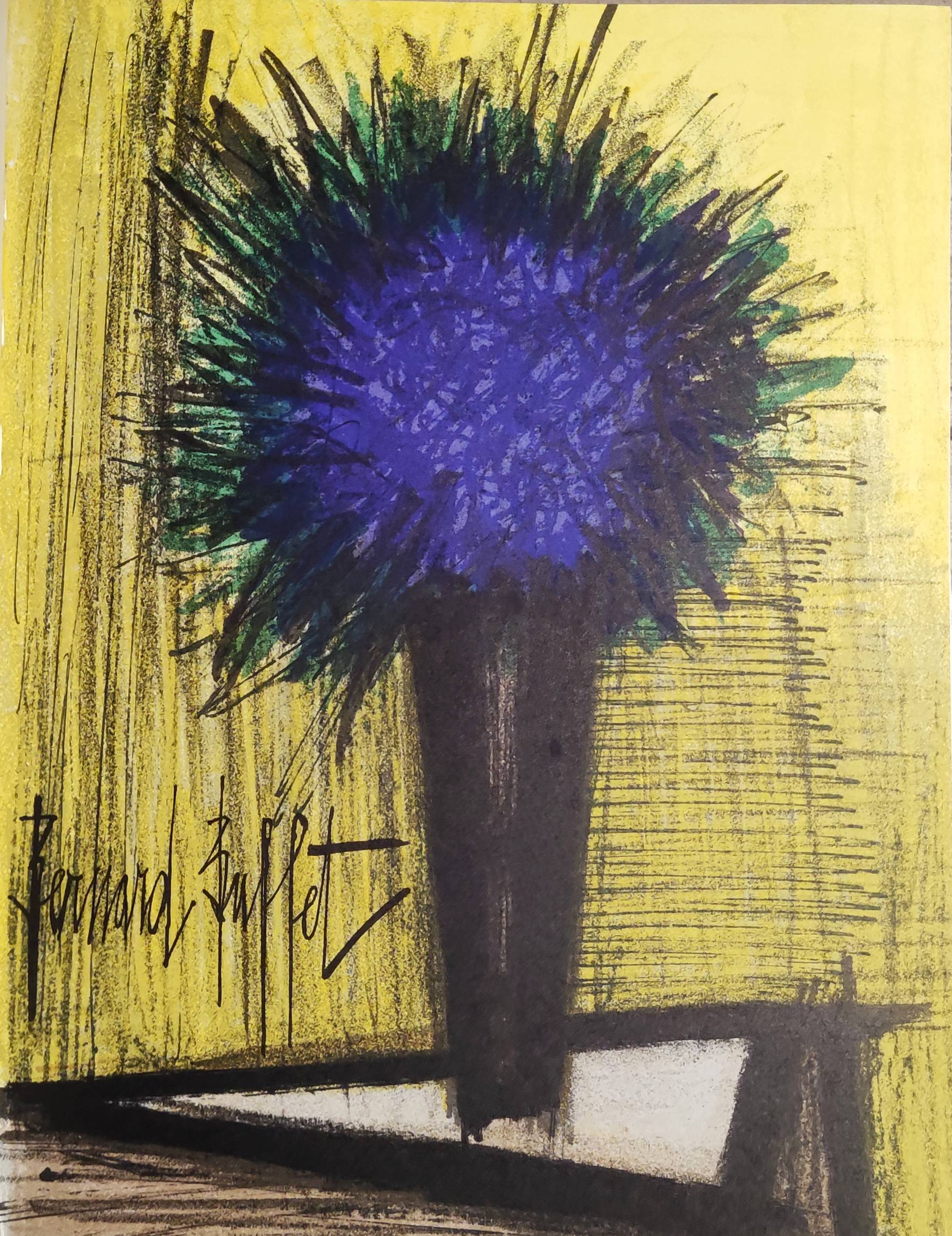 Bernard Buffet - Lila Bouquet, 1968