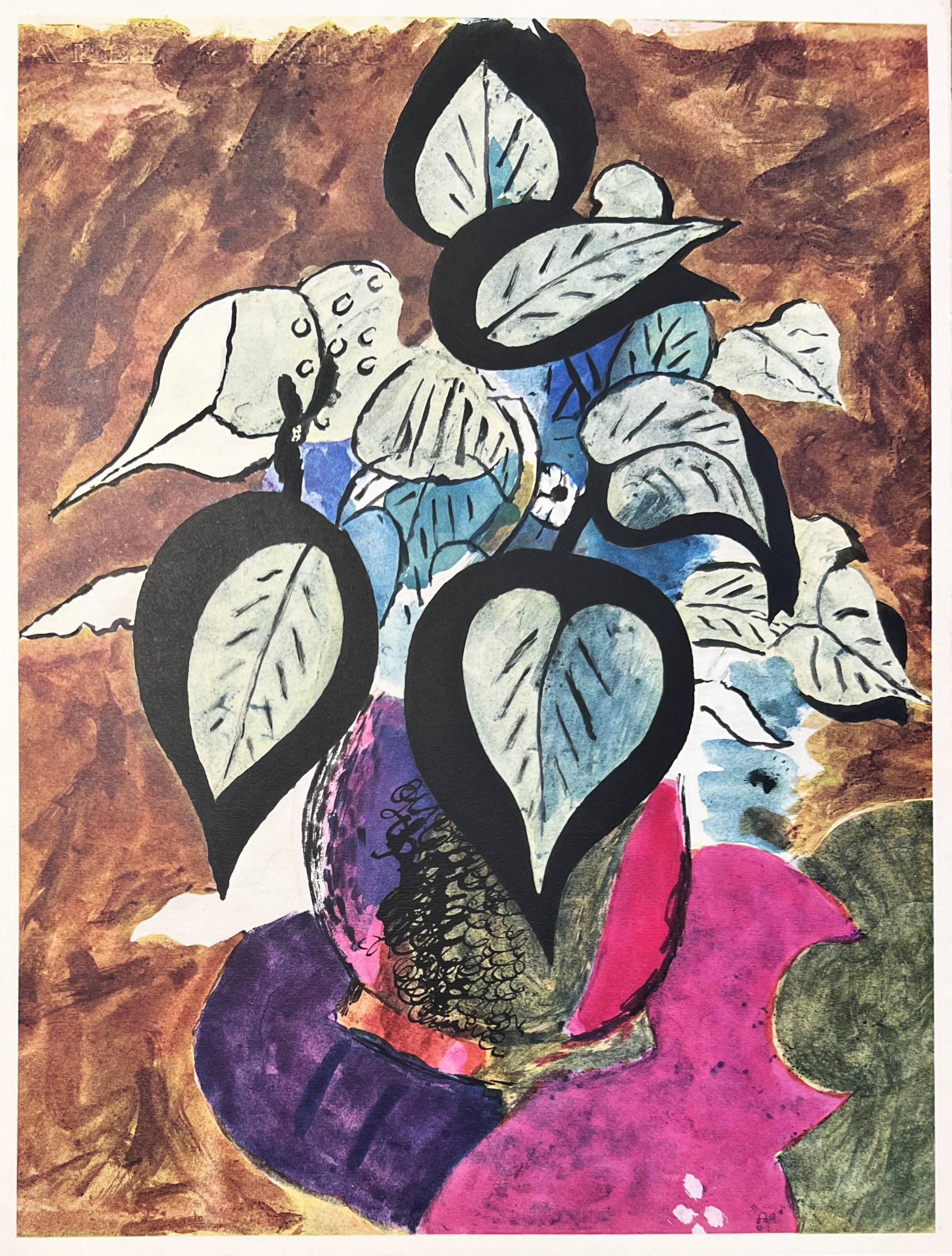Georges Braque - Carnets intimes de Braque VIII, 1955