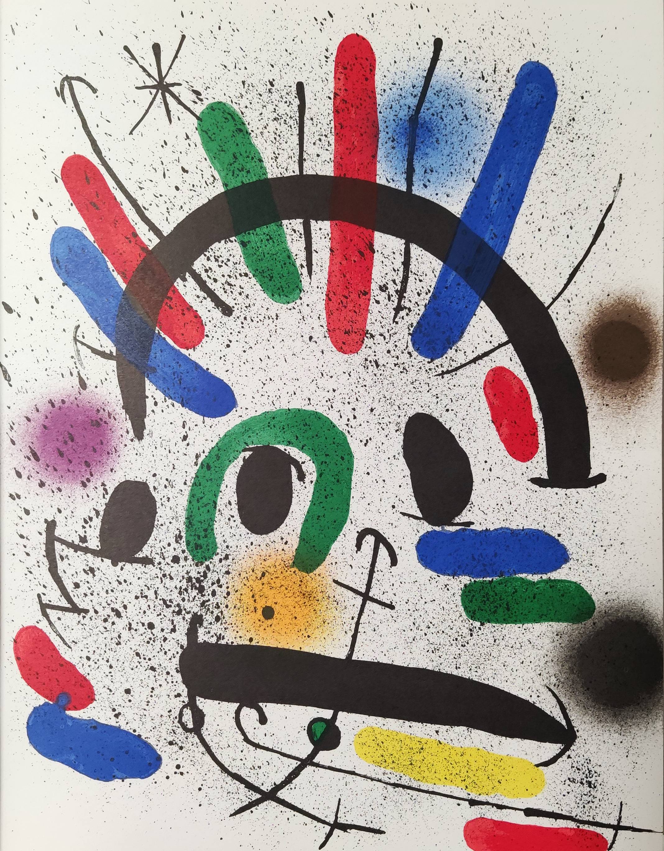Joan Miro - Litografía original II, 1972