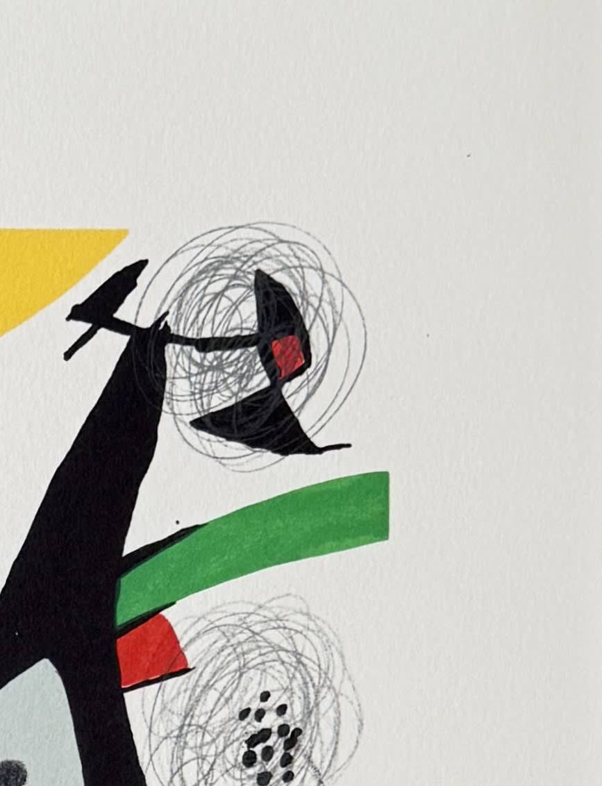 Joan Miro - La Mélodie Acide, Planche I, 1980 - Image 4