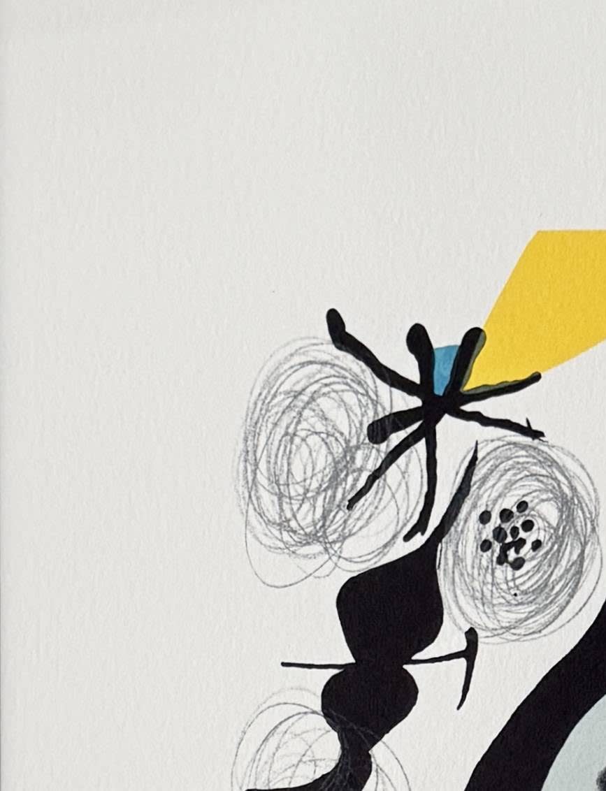 Joan Miro - La Mélodie Acide, Planche I, 1980 - Image 3