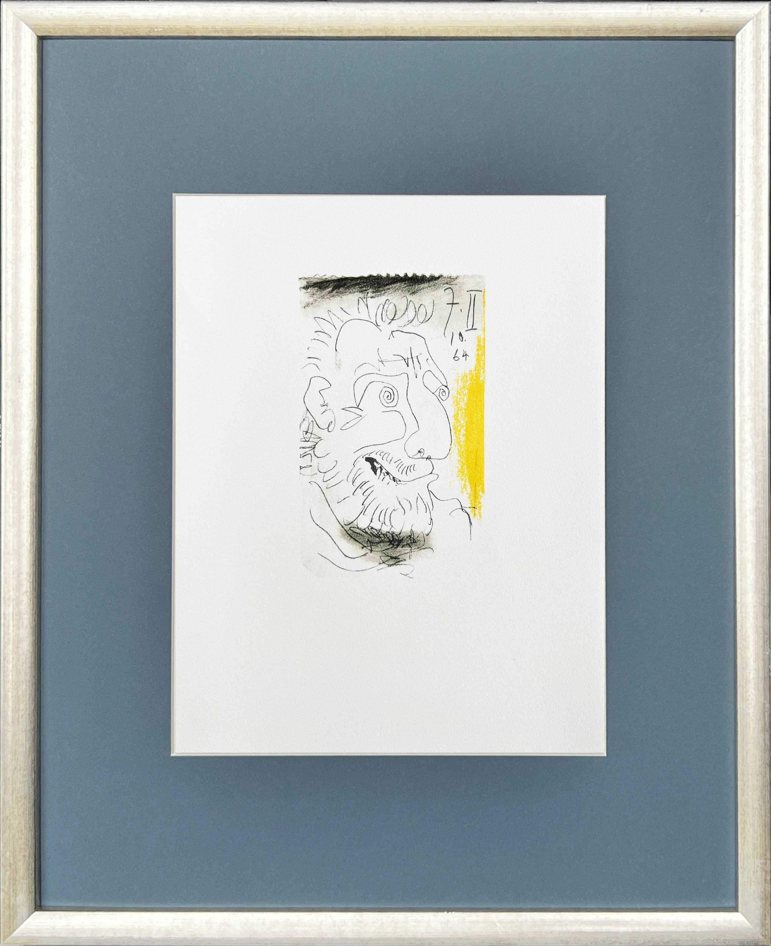 Pablo Picasso - The Taste of Happiness, Planche XLVI, 1970 1 Pablo Picasso - The Taste of Happiness, Planche XLVI, 1970
