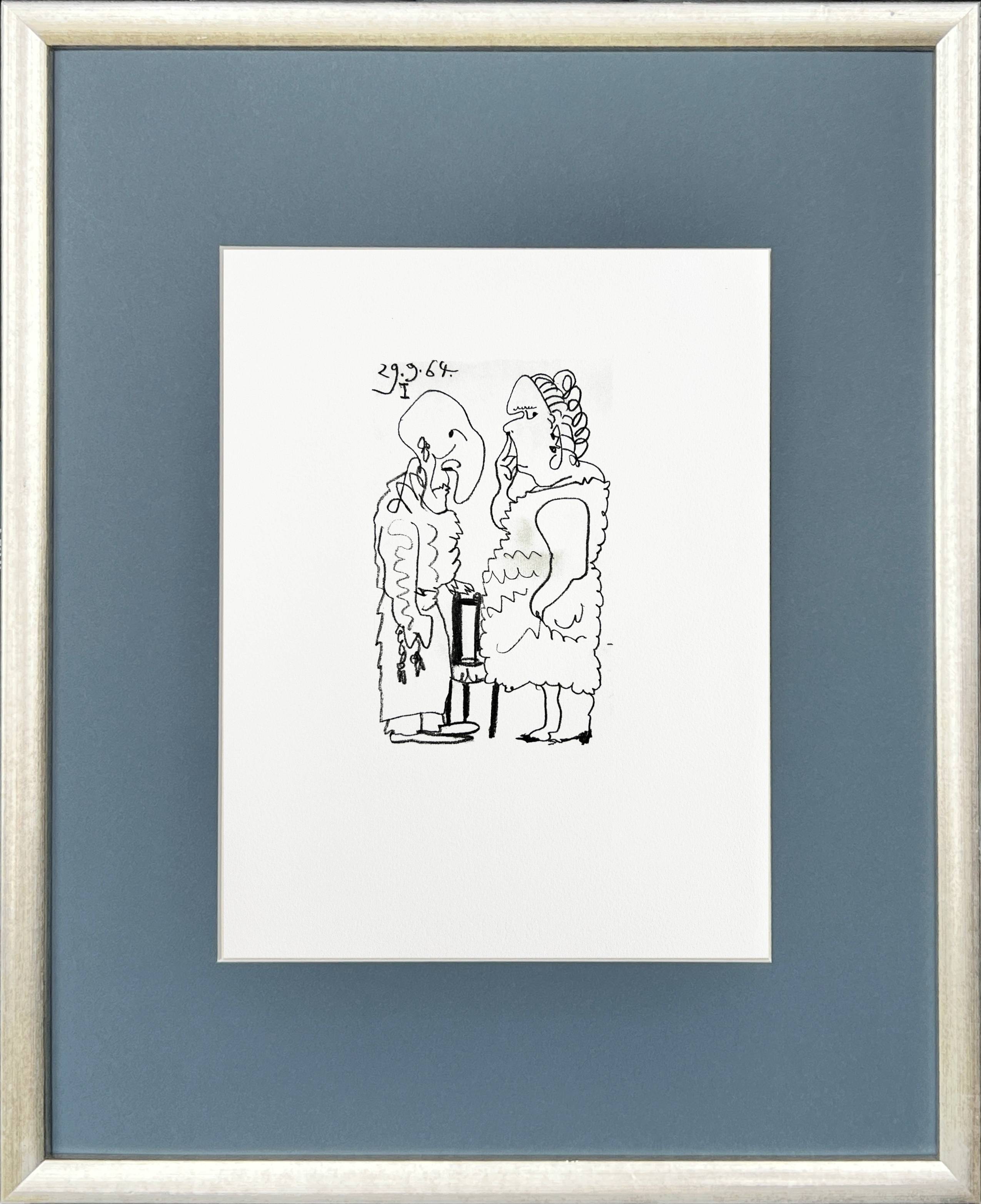 Pablo Picasso - The Taste of Happiness, Planche XL, 1970 1 Pablo Picasso - The Taste of Happiness, Planche XL, 1970