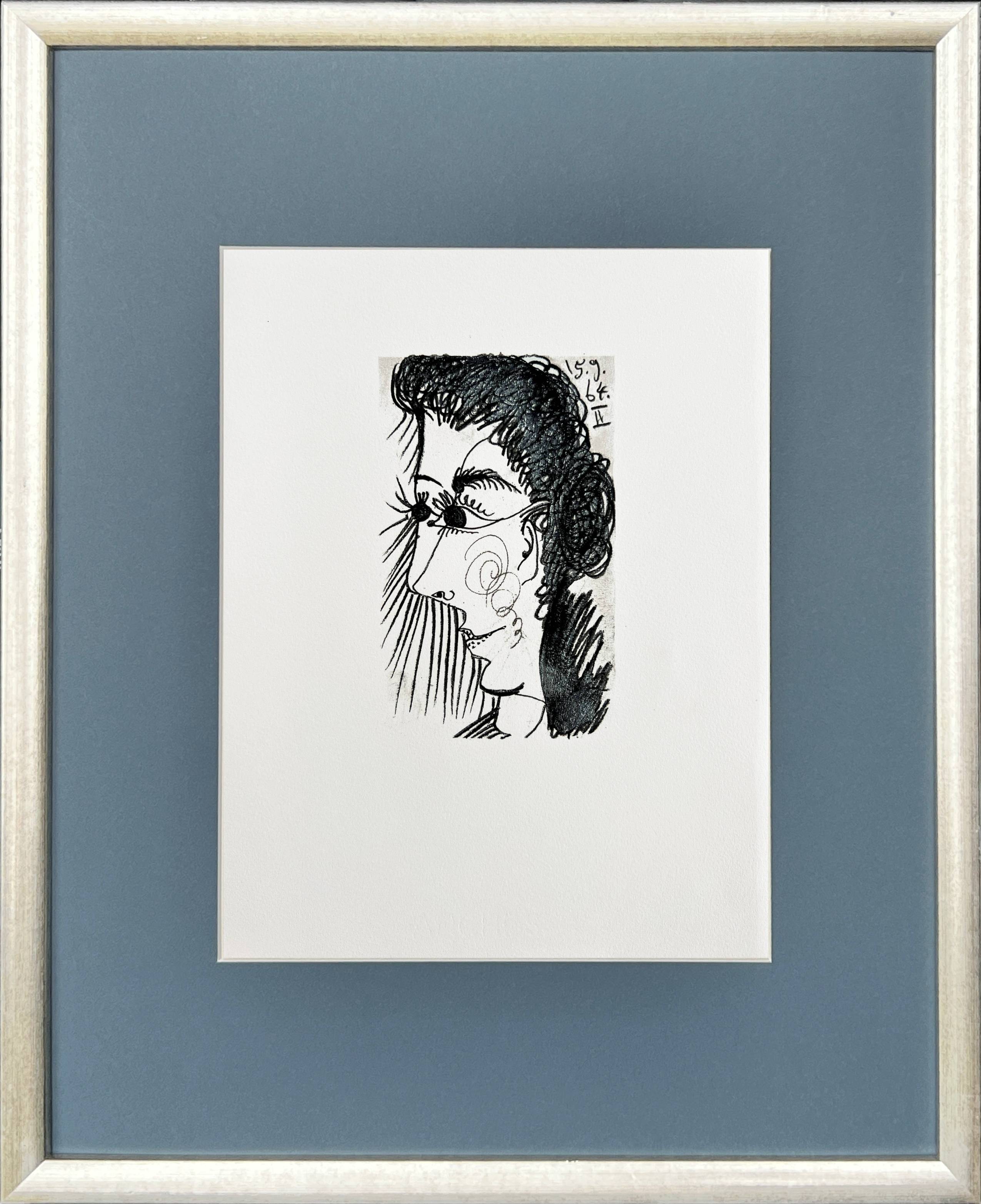 Pablo Picasso - The Taste of Happiness, Planche XXVIII, 1970 1 Pablo Picasso - The Taste of Happiness, Planche XXVIII, 1970