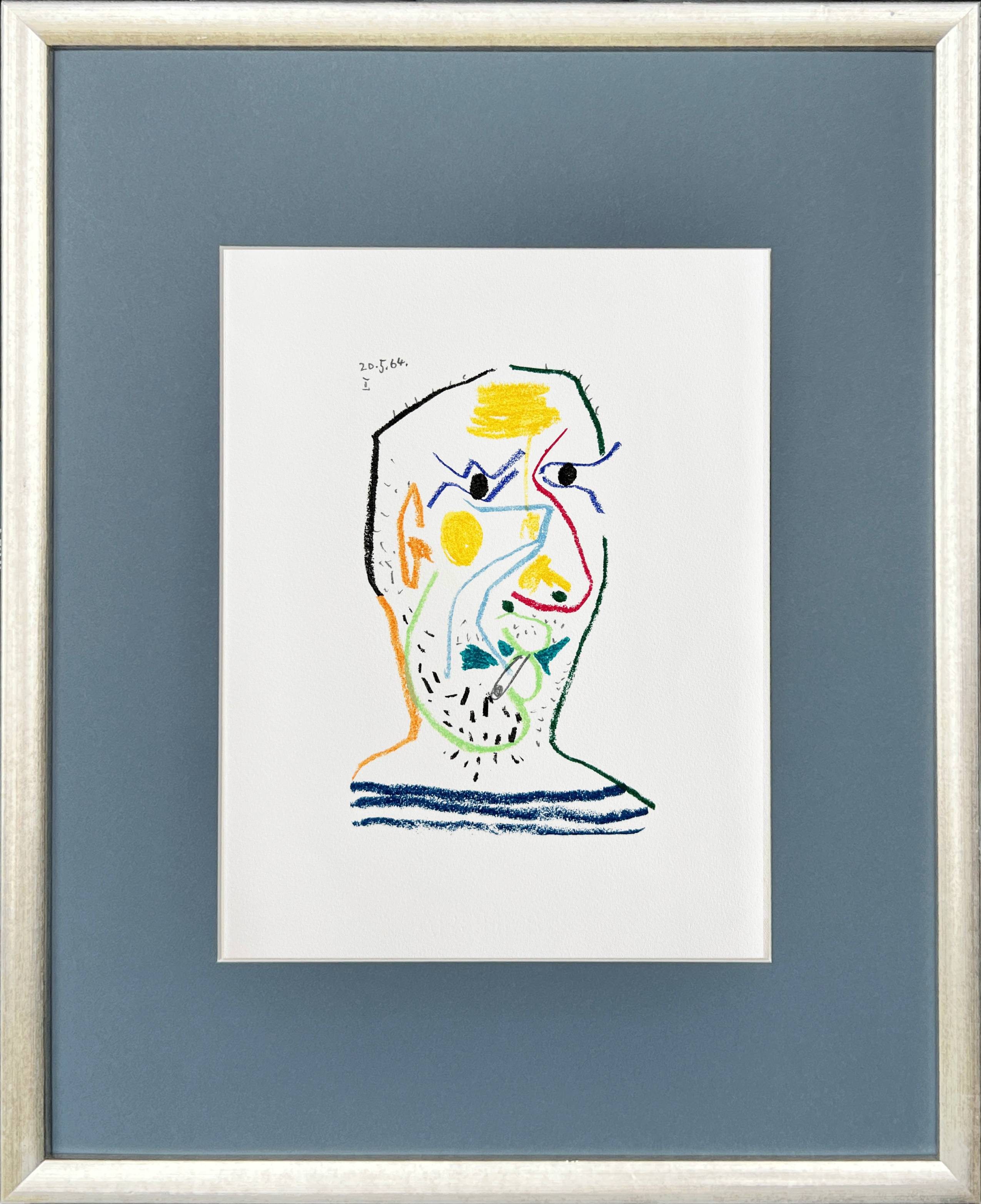 Pablo Picasso - The Taste of Happiness, Planche XVI, 1970 1 Pablo Picasso - The Taste of Happiness, Planche XVI, 1970