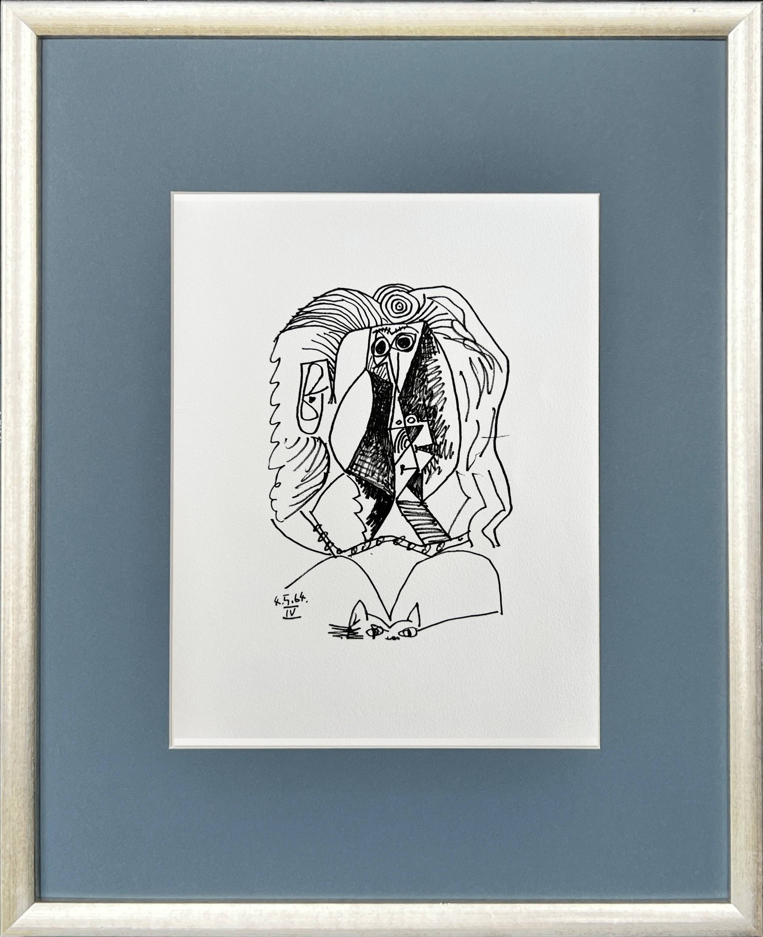 Pablo Picasso - The Taste of Happiness, Planche VIII, 1970 1 Pablo Picasso - The Taste of Happiness, Planche VIII, 1970