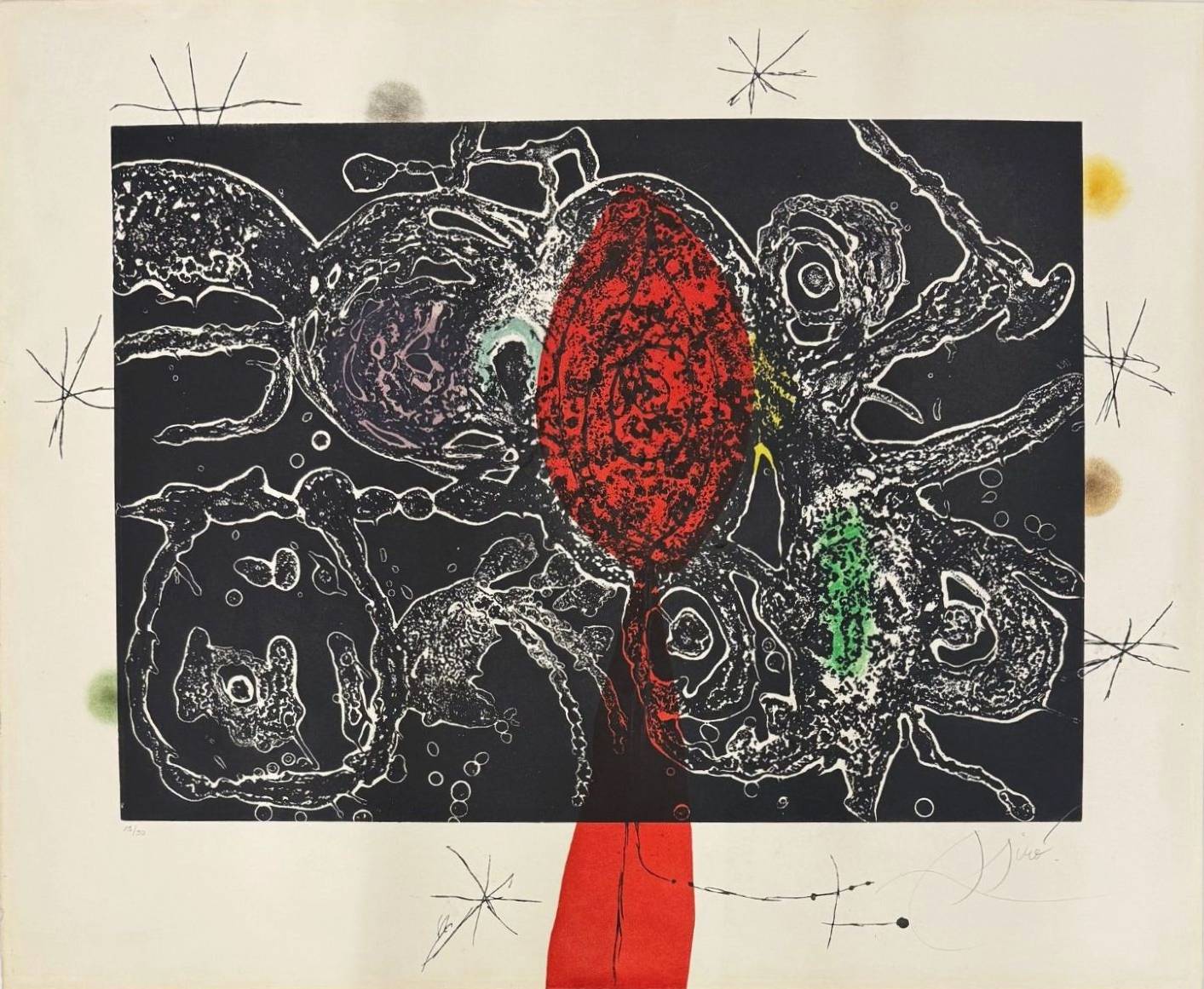Joan Miro - Espriu - Miró II, 1975 - Image 2