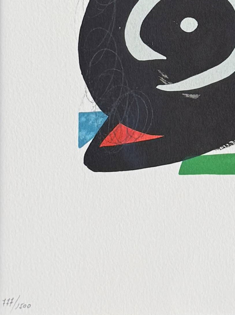 Joan Miro - La Mélodie Acide, Planche XIV, 1980 - Image 5