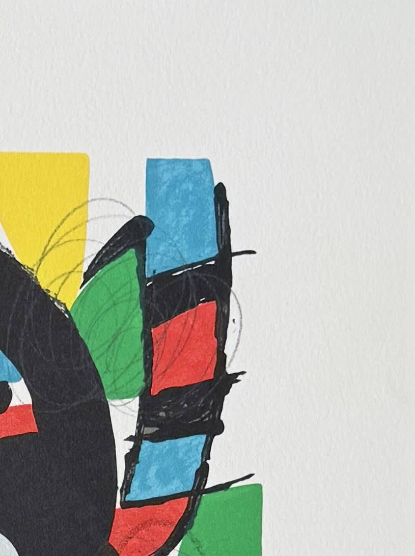 Joan Miro - La Mélodie Acide, Planche XIV, 1980 - Image 4