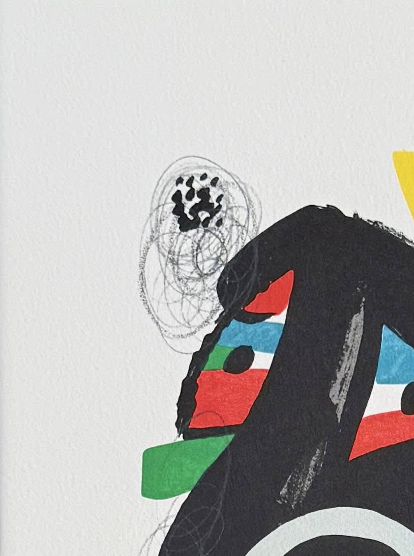 Joan Miro - La Mélodie Acide, Planche XIV, 1980 - Image 3