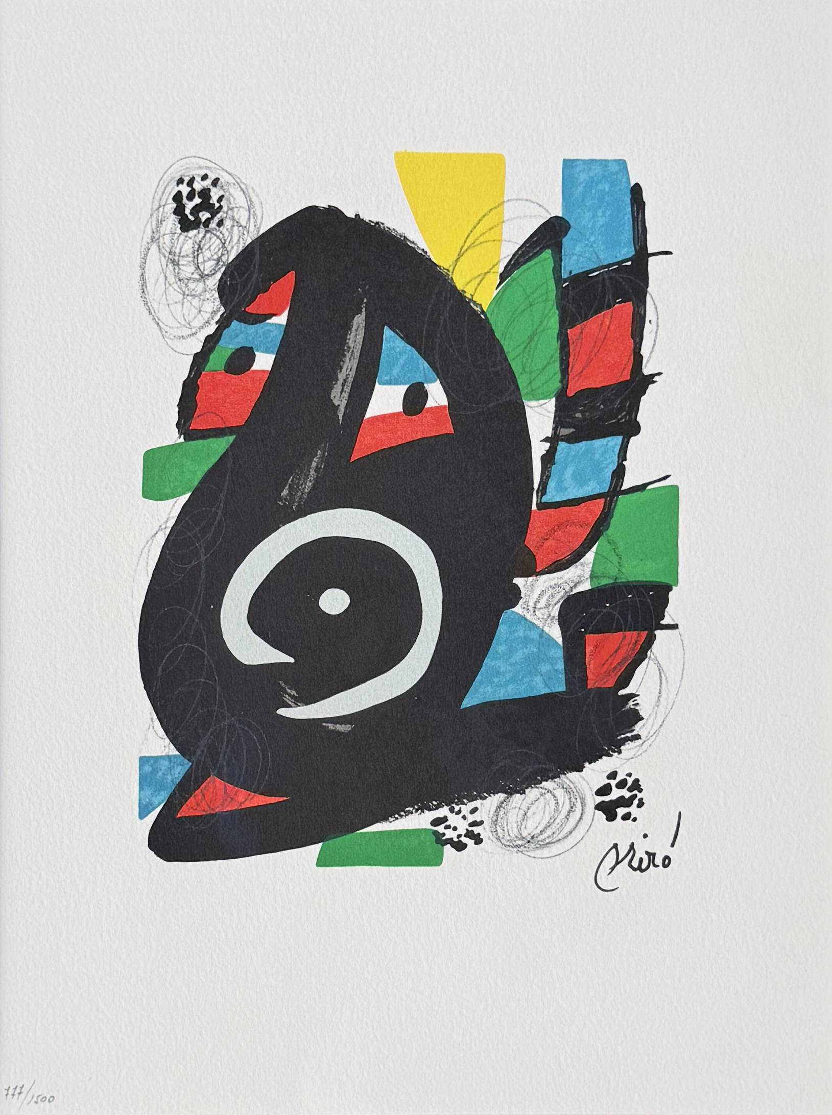 Joan Miro - La Mélodie Acide, Planche XIV, 1980 - Image 2