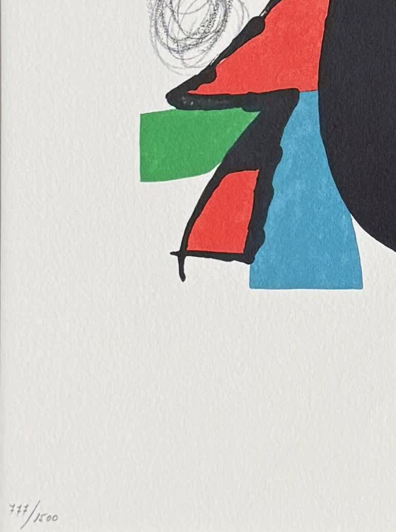 Joan Miro - La Mélodie Acide, Planche XII, 1980 - Image 5