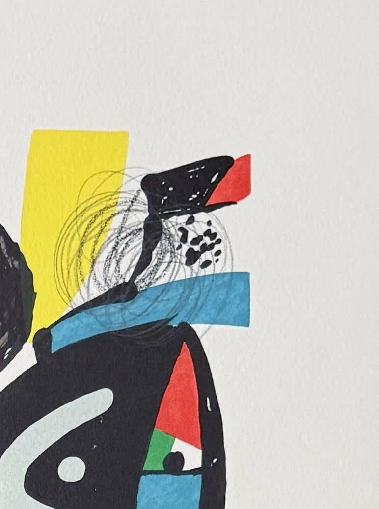 Joan Miro - La Mélodie Acide, Planche XII, 1980 - Image 4