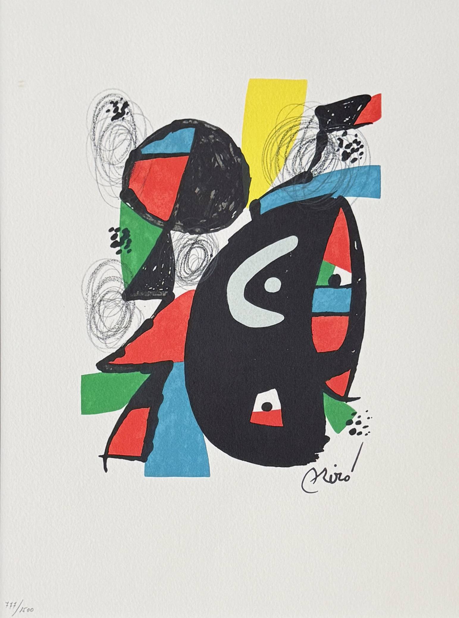 Joan Miro - La Mélodie Acide, Planche XII, 1980 - Image 2