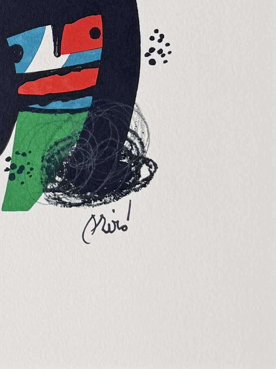 Joan Miro - La Mélodie Acide, Planche XI, 1980 6 Joan Miro - La Mélodie Acide, Planche XI, 1980 - Image 6