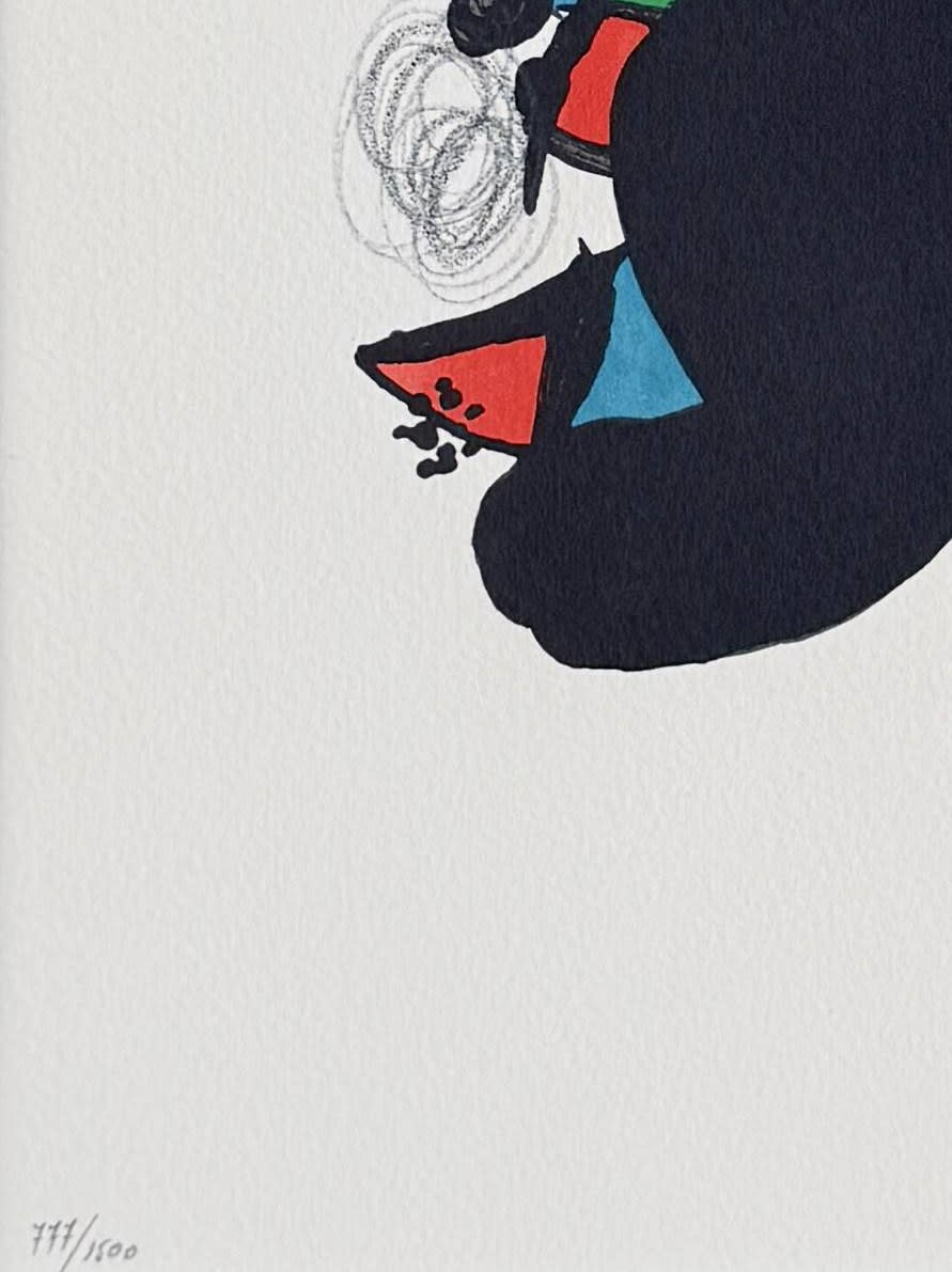 Joan Miro - La Mélodie Acide, Planche XI, 1980 - Image 5