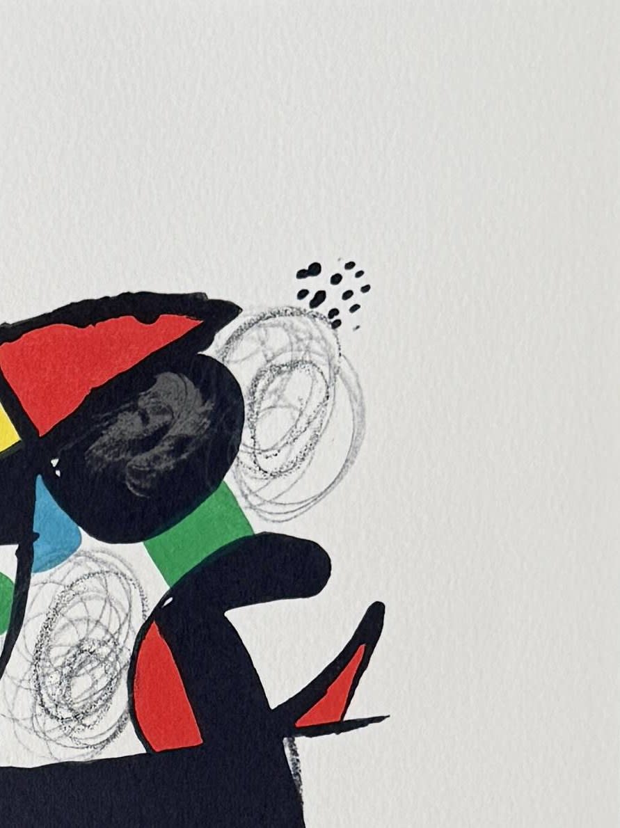 Joan Miro - La Mélodie Acide, Planche XI, 1980 - Image 4