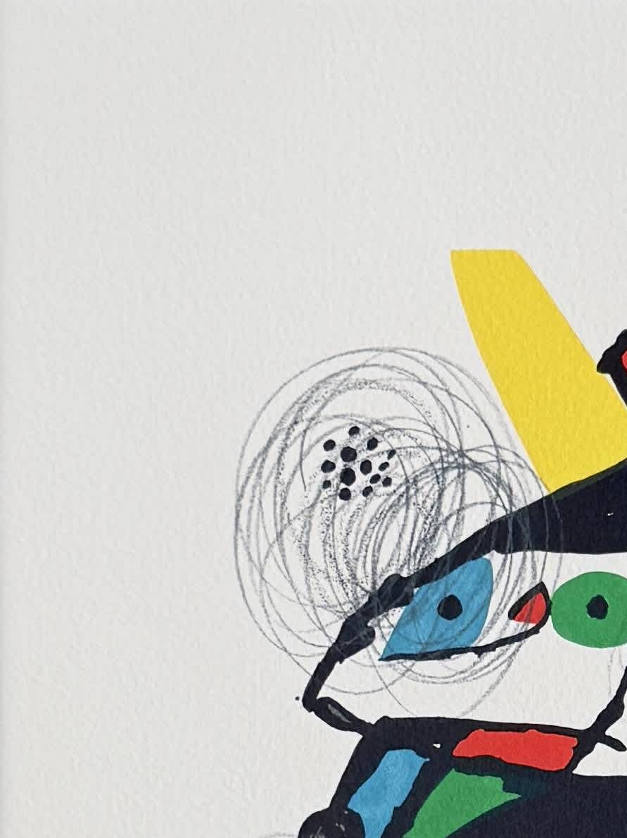 Joan Miro - La Mélodie Acide, Planche XI, 1980 - Image 3